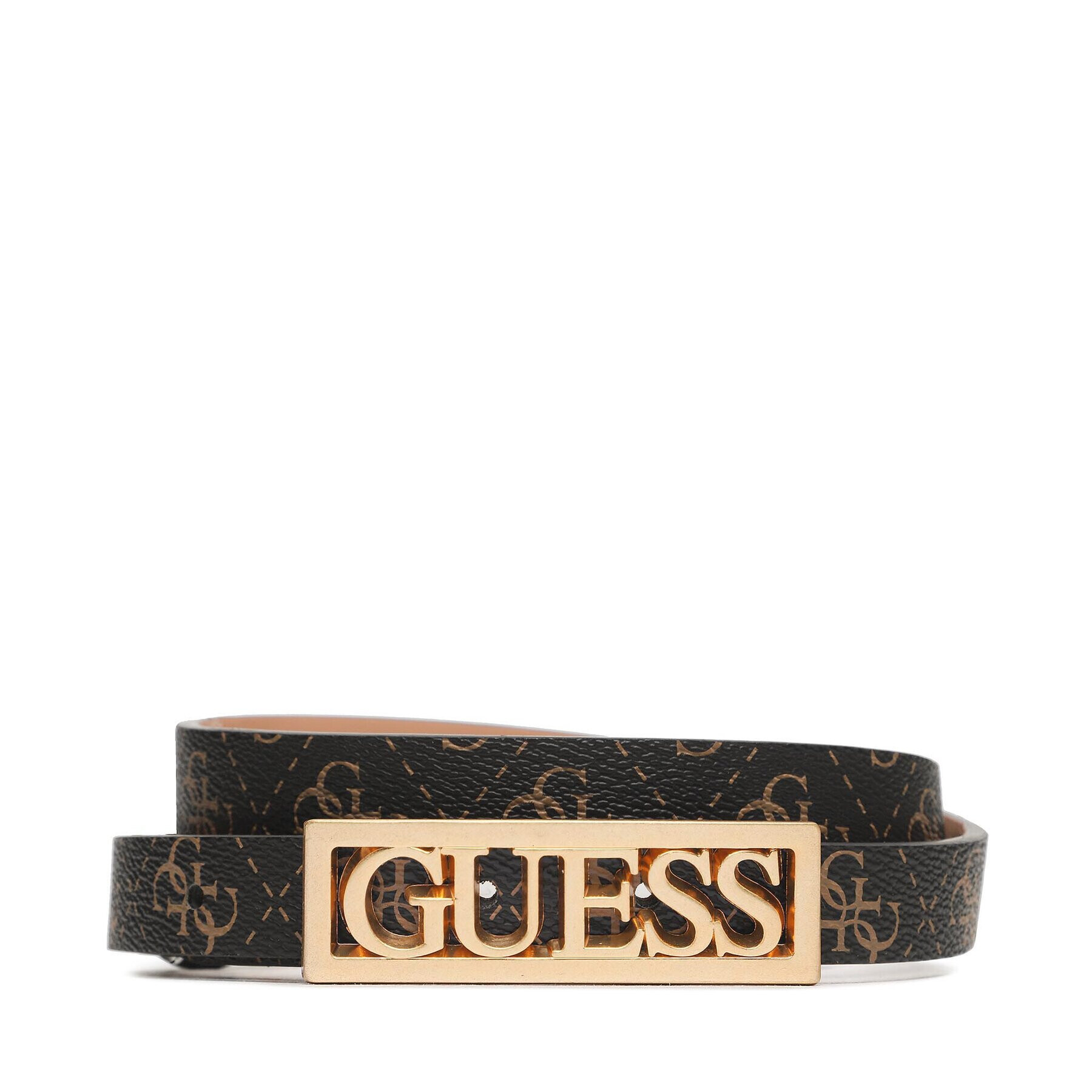 Guess Дамски колан Silvana (SS) Belts BW7836 VIN20 Кафяв - Pepit.bg