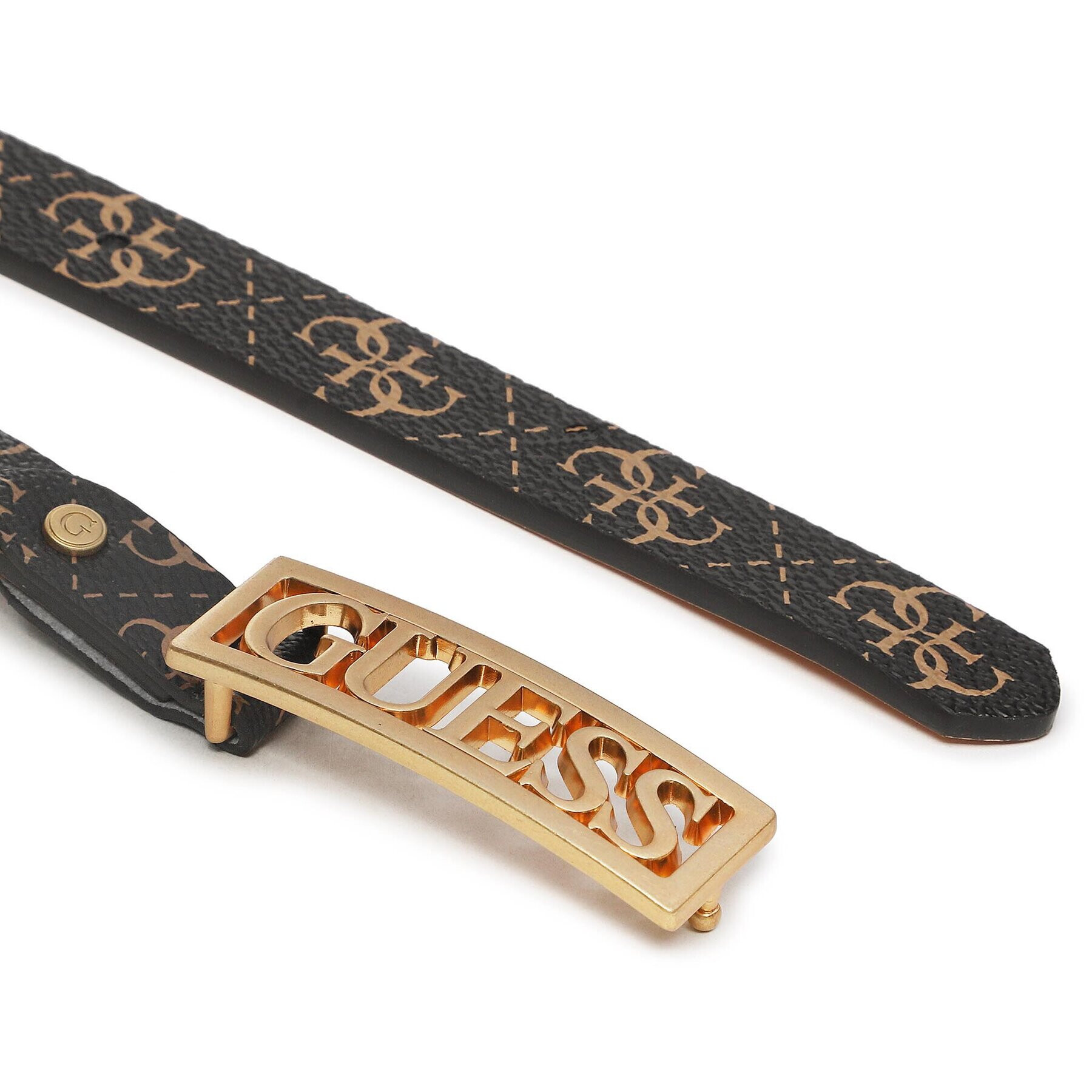 Guess Дамски колан Silvana (SS) Belts BW7836 VIN20 Кафяв - Pepit.bg