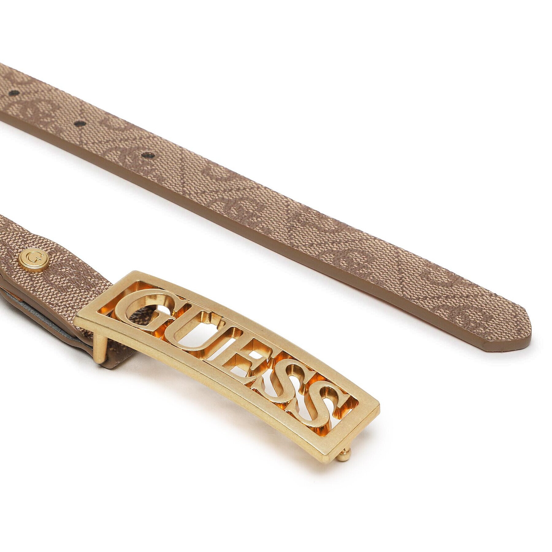 Guess Дамски колан Silvana (SS) Belts BW7836 VIN20 Кафяв - Pepit.bg