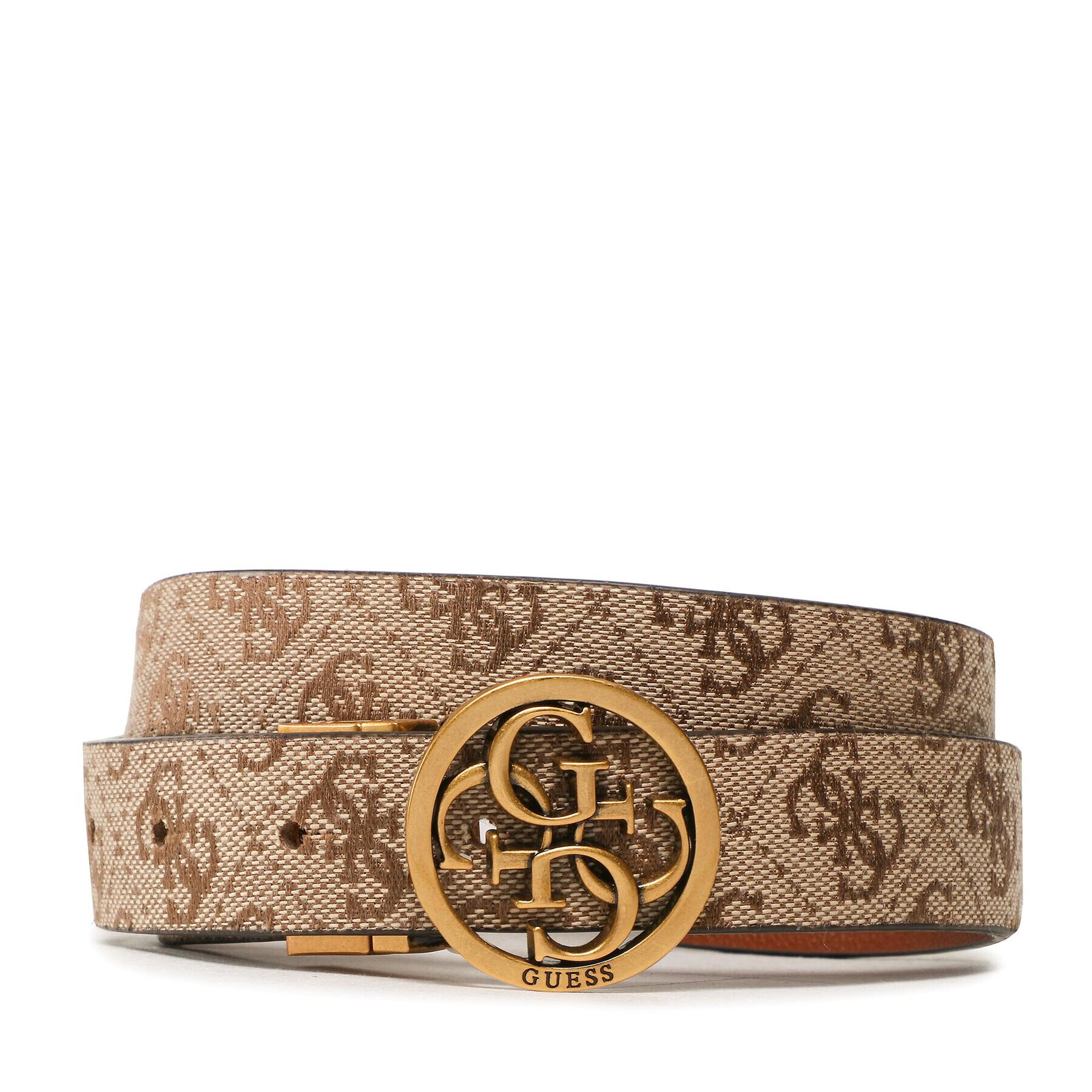 Guess Дамски колан Stephi Belts BW7741 VIN25 Кафяв - Pepit.bg