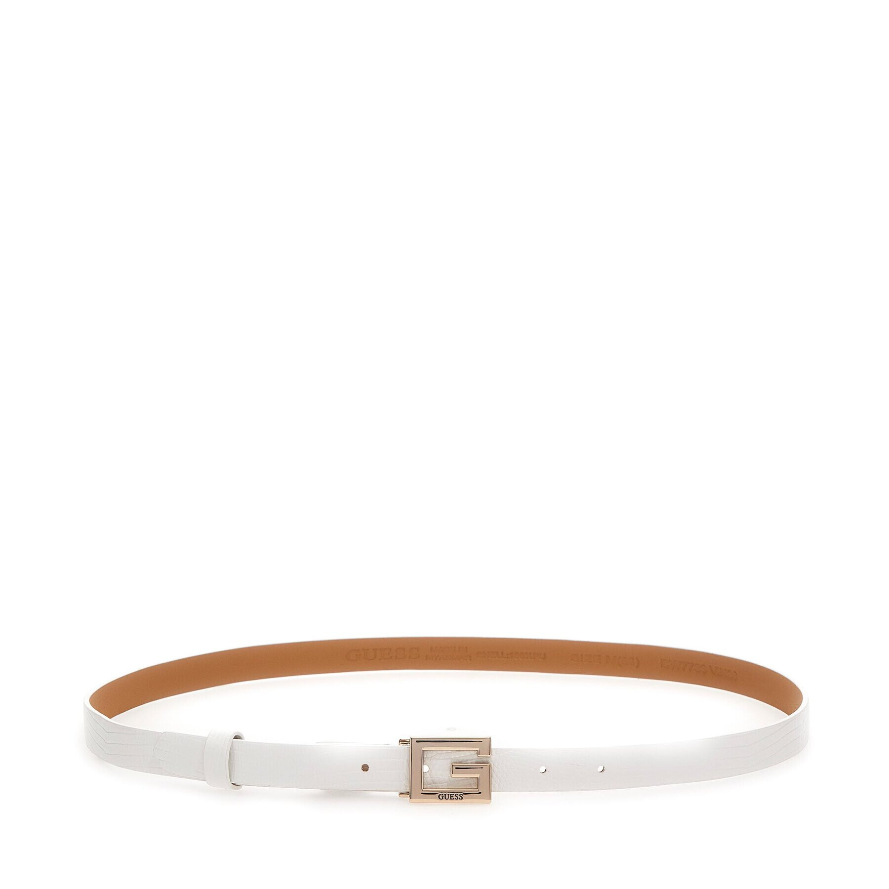 Guess Дамски колан Tiberia Belts BW7771 VIN20 Бял - Pepit.bg