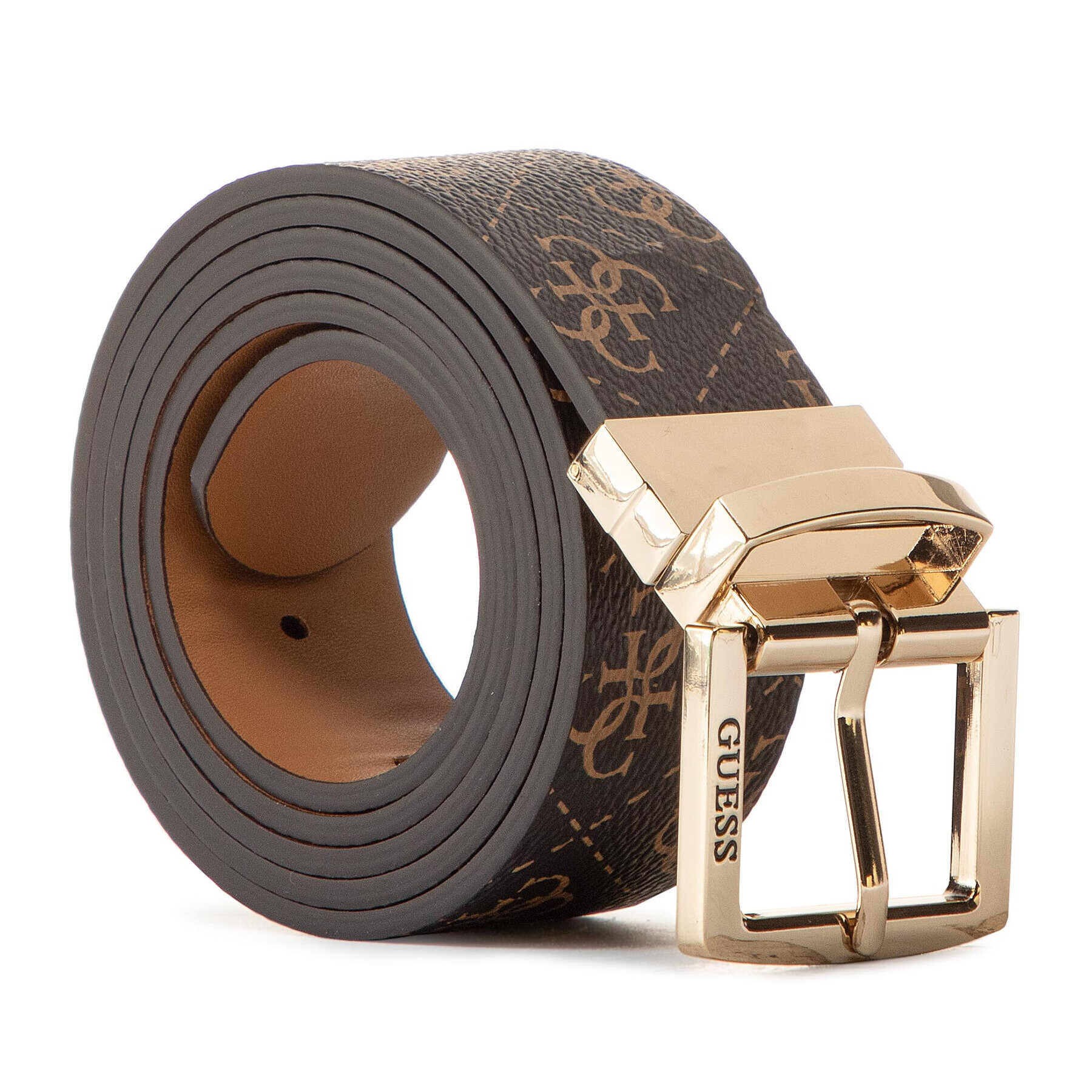 Guess Дамски колан Tyren Belts BW7415 VIN35 Кафяв - Pepit.bg