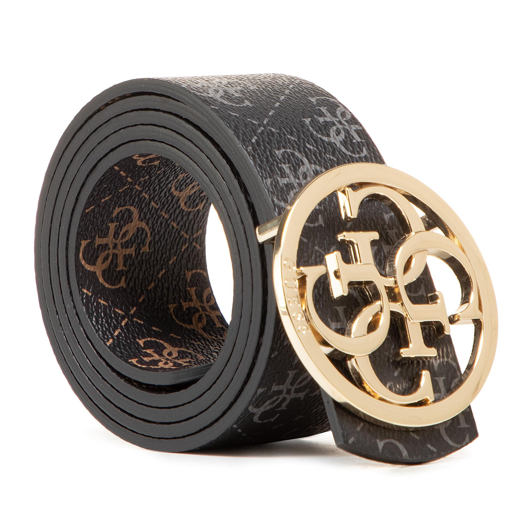 Guess Дамски колан Tyren Belts BW7416 VIN40 Кафяв - Pepit.bg