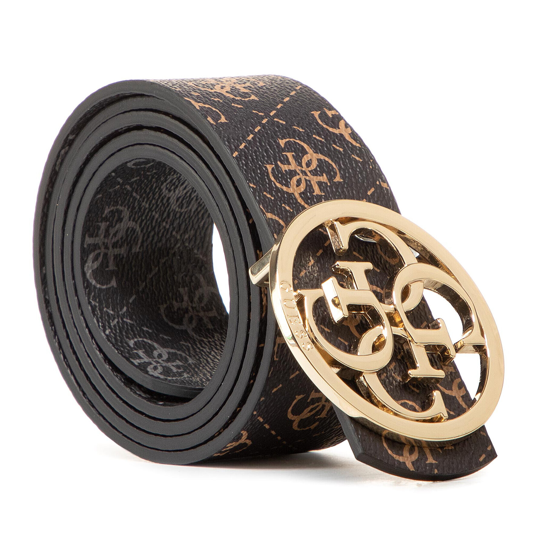 Guess Дамски колан Tyren Belts BW7416 VIN40 Кафяв - Pepit.bg