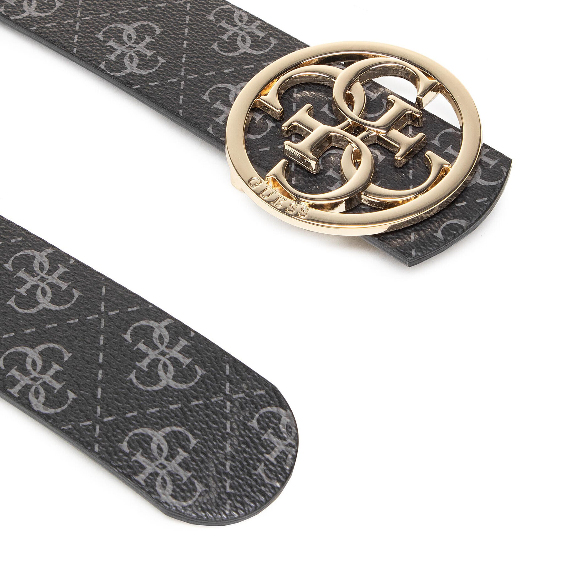 Guess Дамски колан Tyren Belts BW7416 VIN40 Кафяв - Pepit.bg