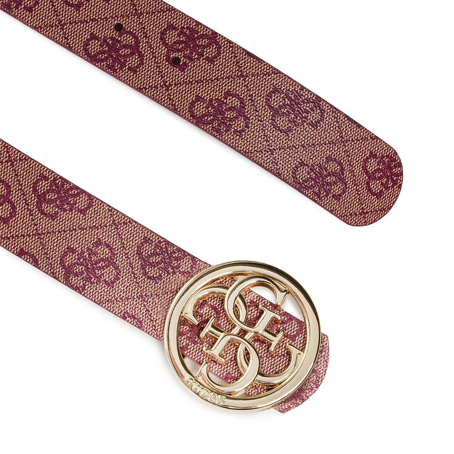 Guess Дамски колан Washington Belts BW7532 VIN35 Кафяв - Pepit.bg