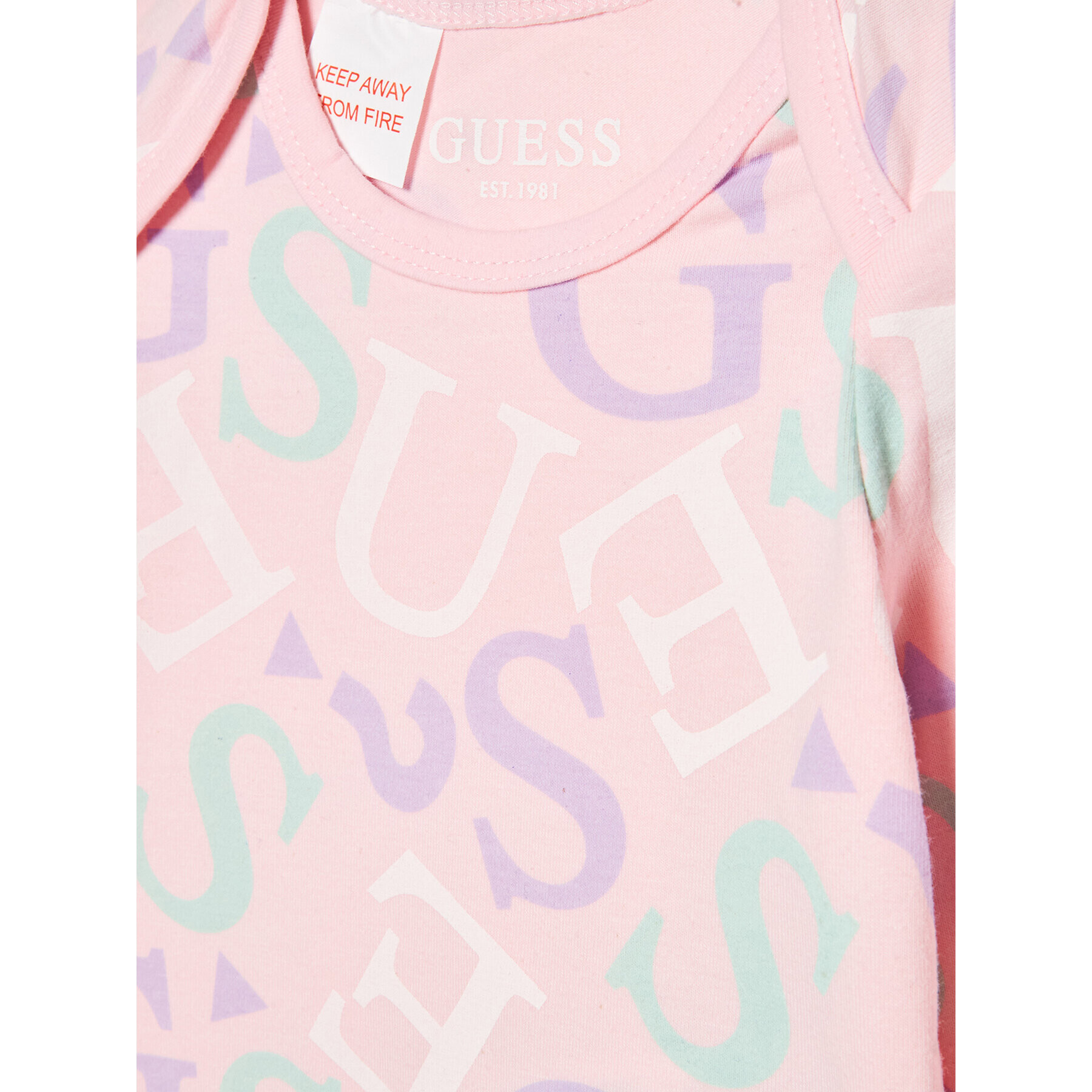 Guess Детски комплект H2YW03 J1300 Розов Regular Fit - Pepit.bg