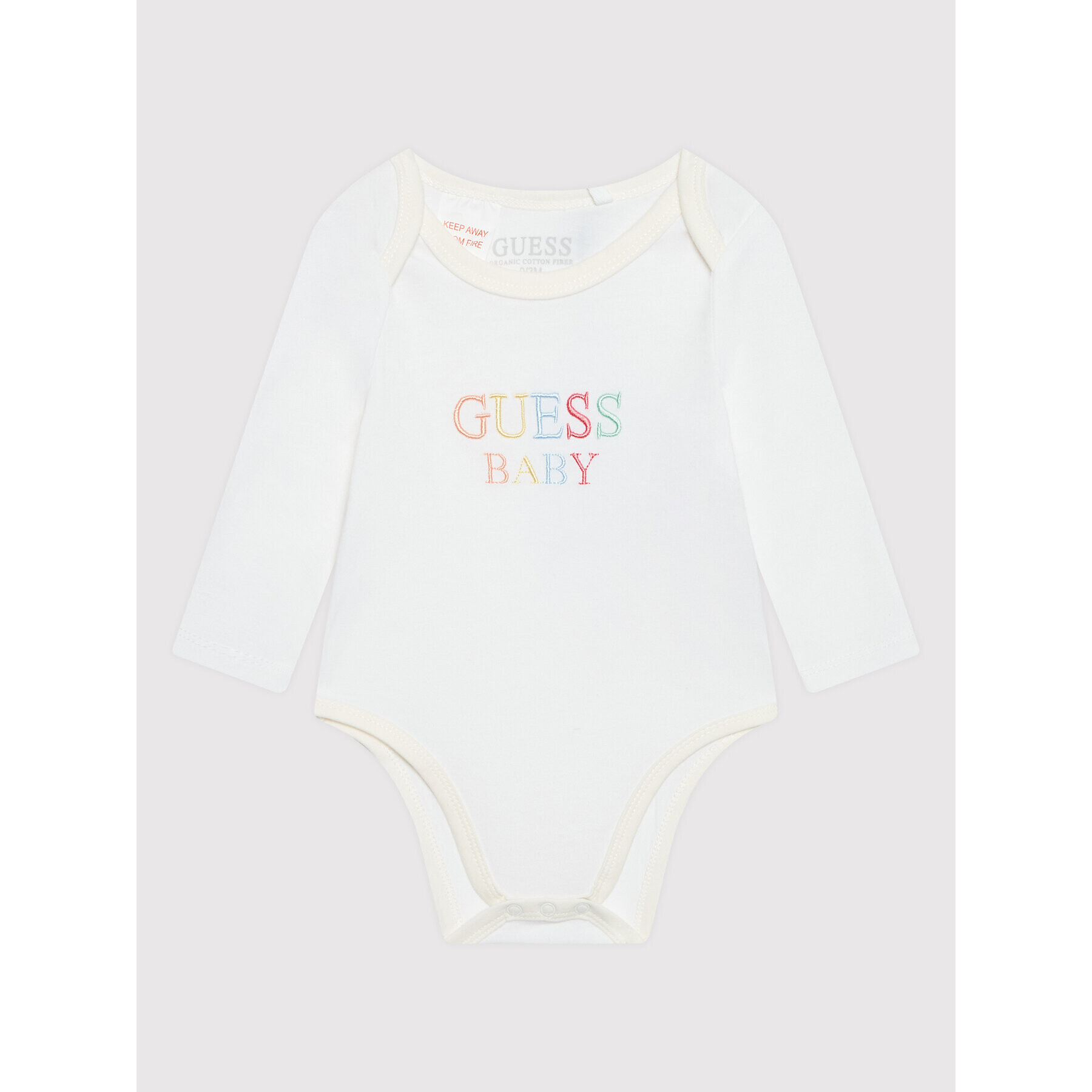 Guess Детски комплект H2YW04 KA6W3 Бял Regular Fit - Pepit.bg