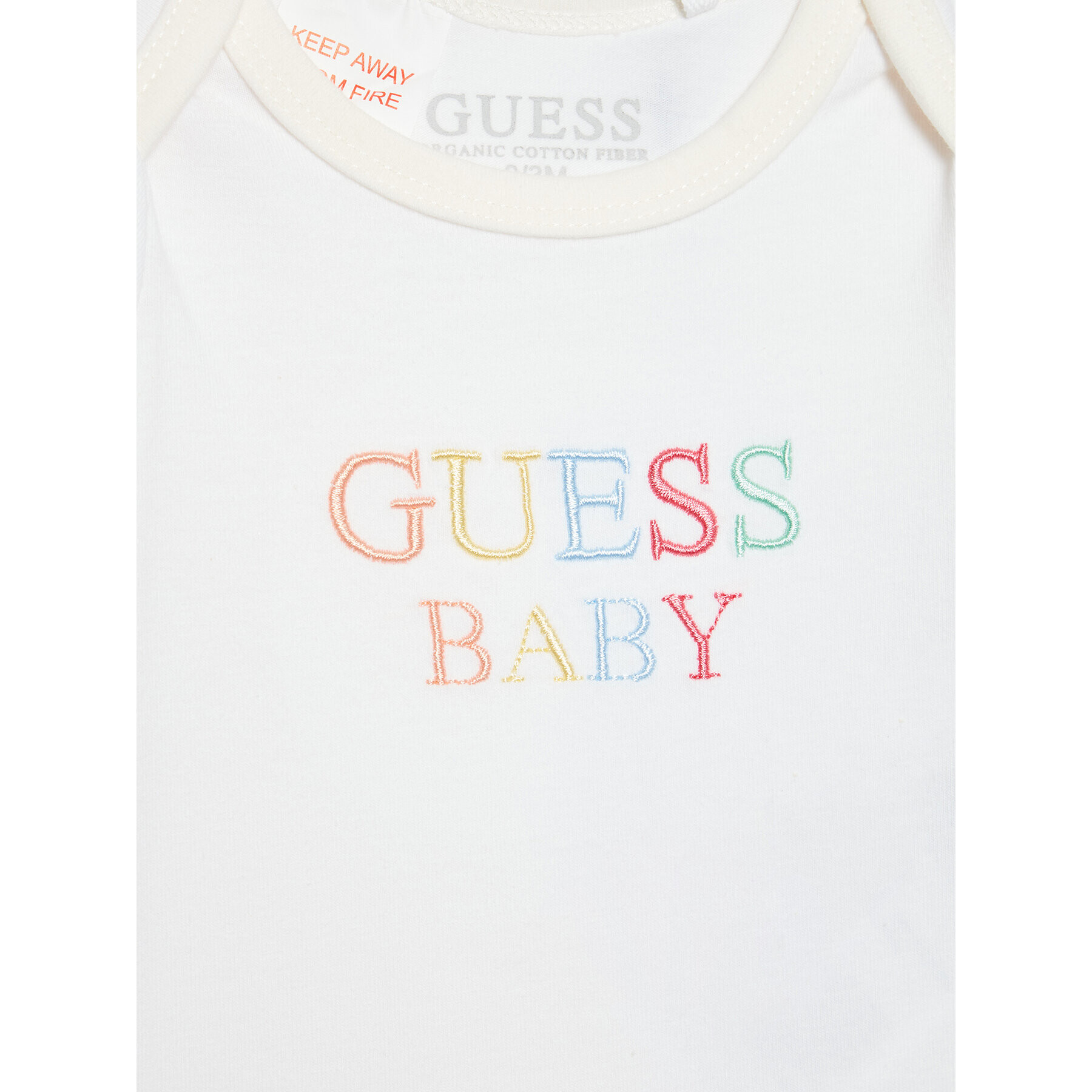 Guess Детски комплект H2YW04 KA6W3 Бял Regular Fit - Pepit.bg