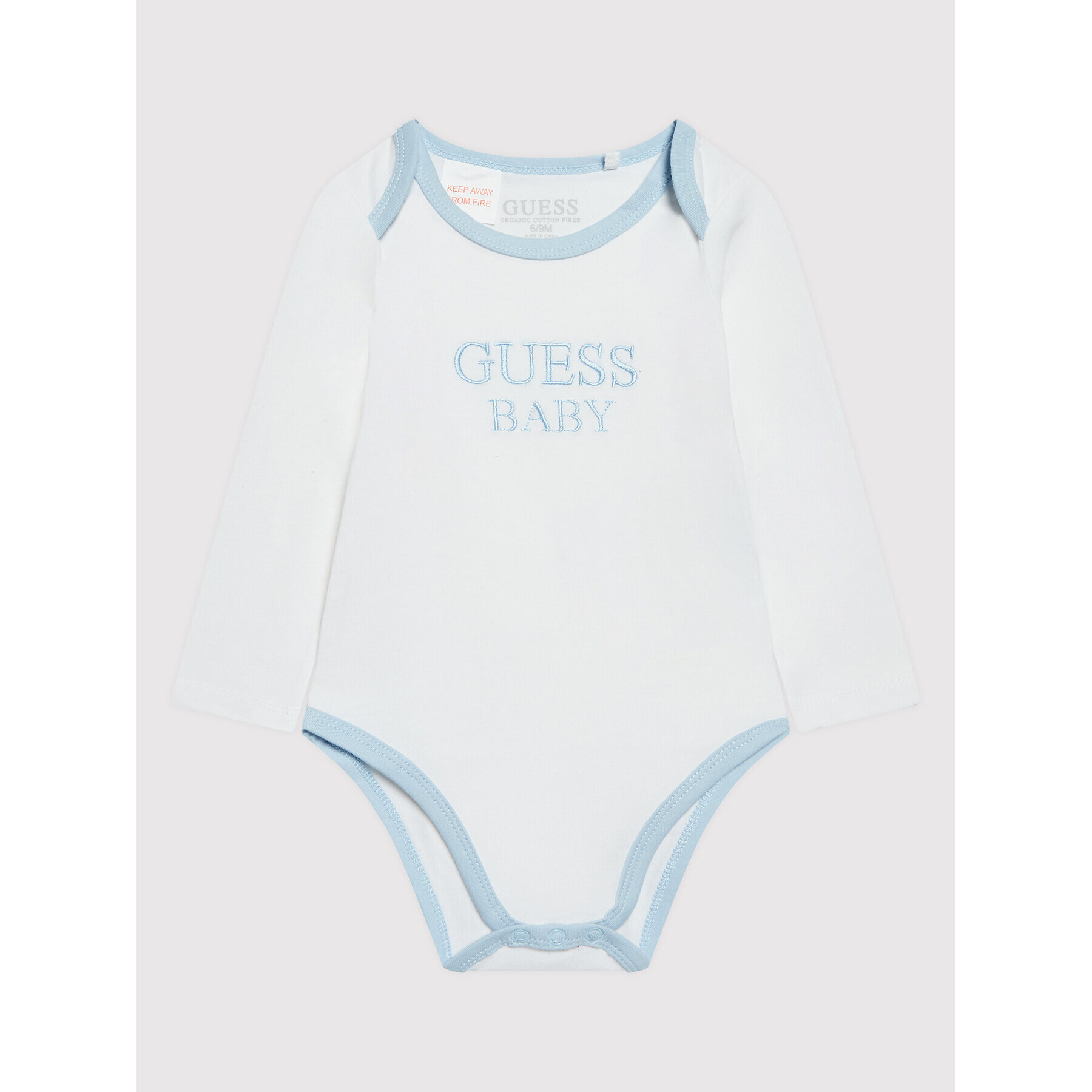 Guess Детски комплект H2YW04 KA6W3 Бял Regular Fit - Pepit.bg