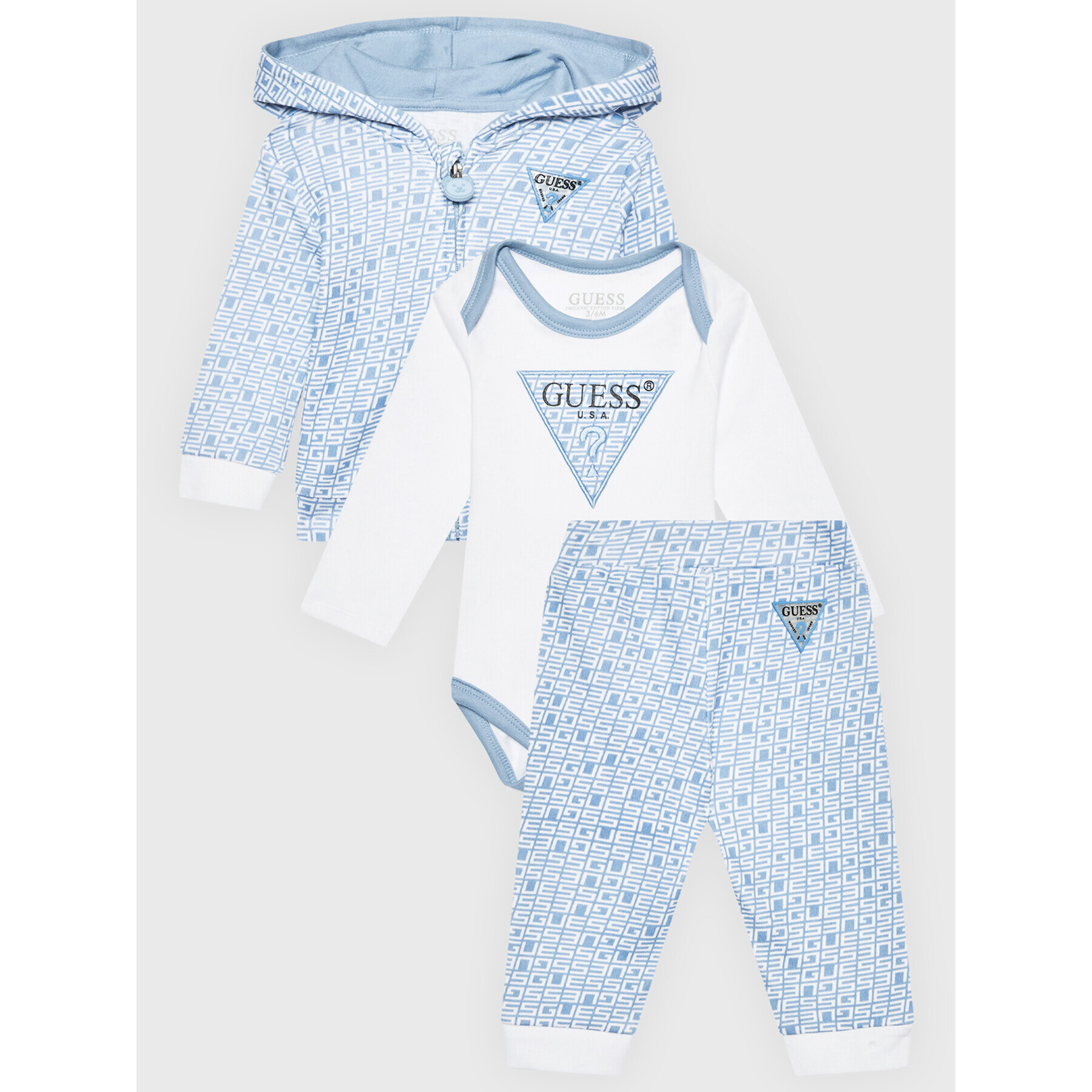 Guess Детски комплект P2BG02 KA6W0 Син Regular Fit - Pepit.bg