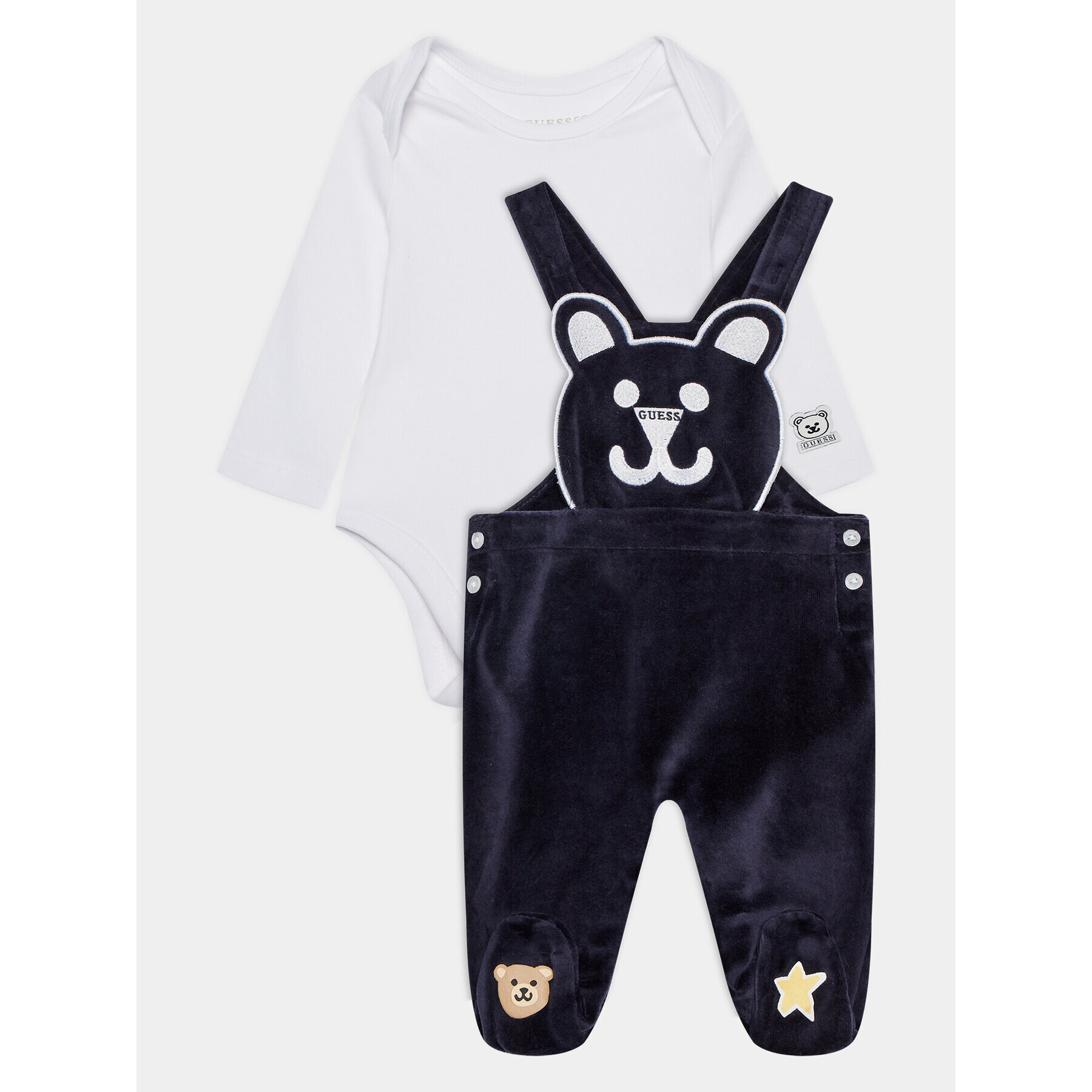 Guess Детски комплект P3BG01 KBEG0 Бял Regular Fit - Pepit.bg