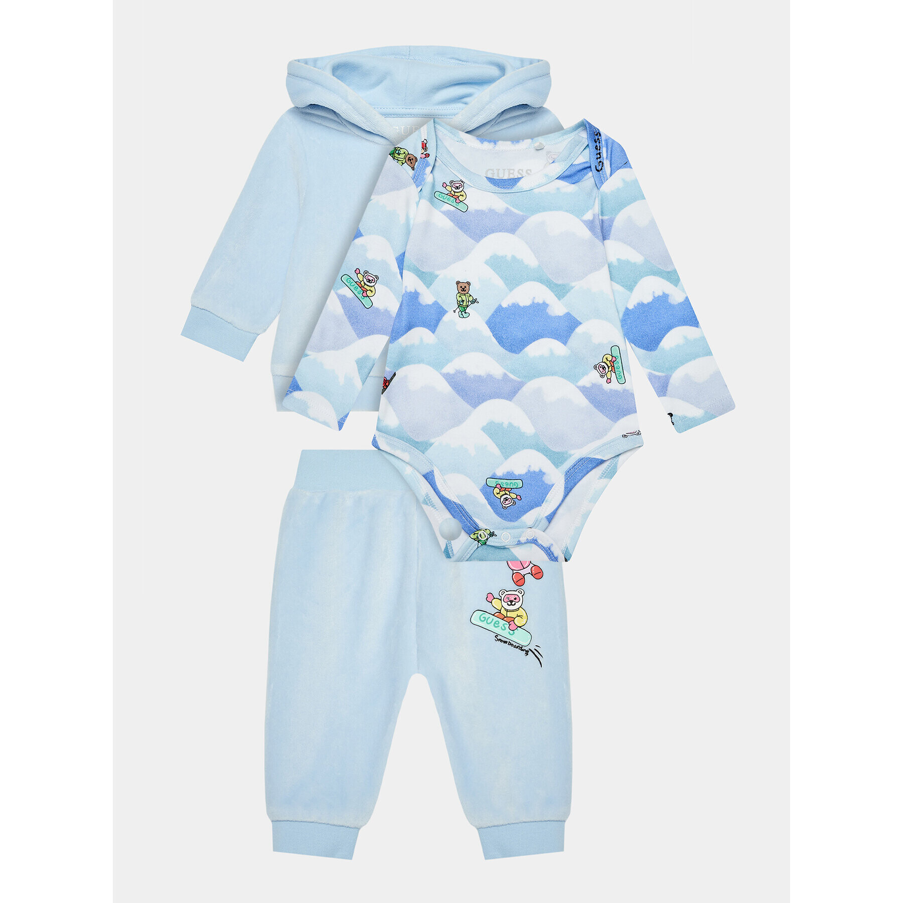 Guess Детски комплект P3BG09 KAVN0 Син Regular Fit - Pepit.bg