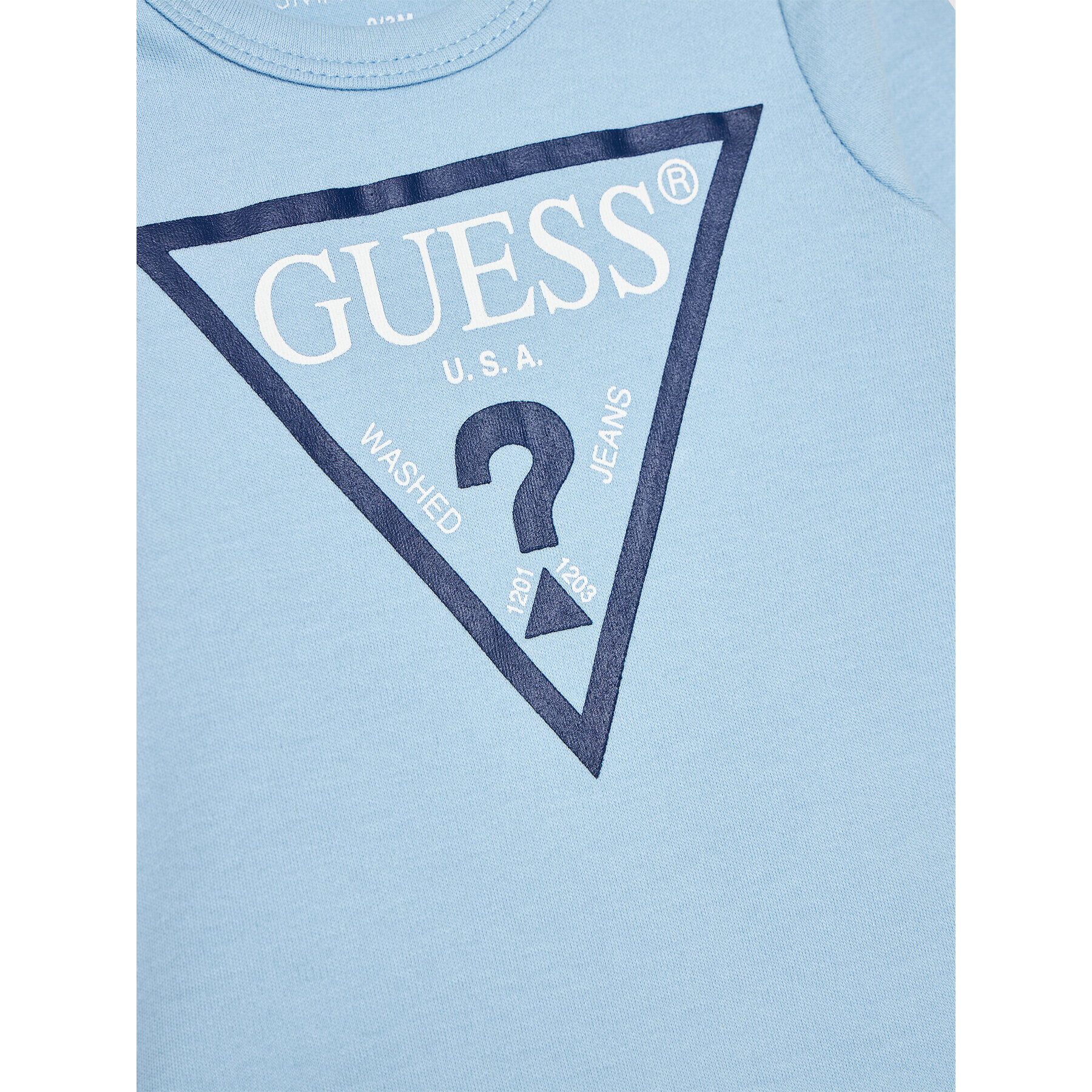 Guess Детско боди H02W01 KA6W0 Син - Pepit.bg