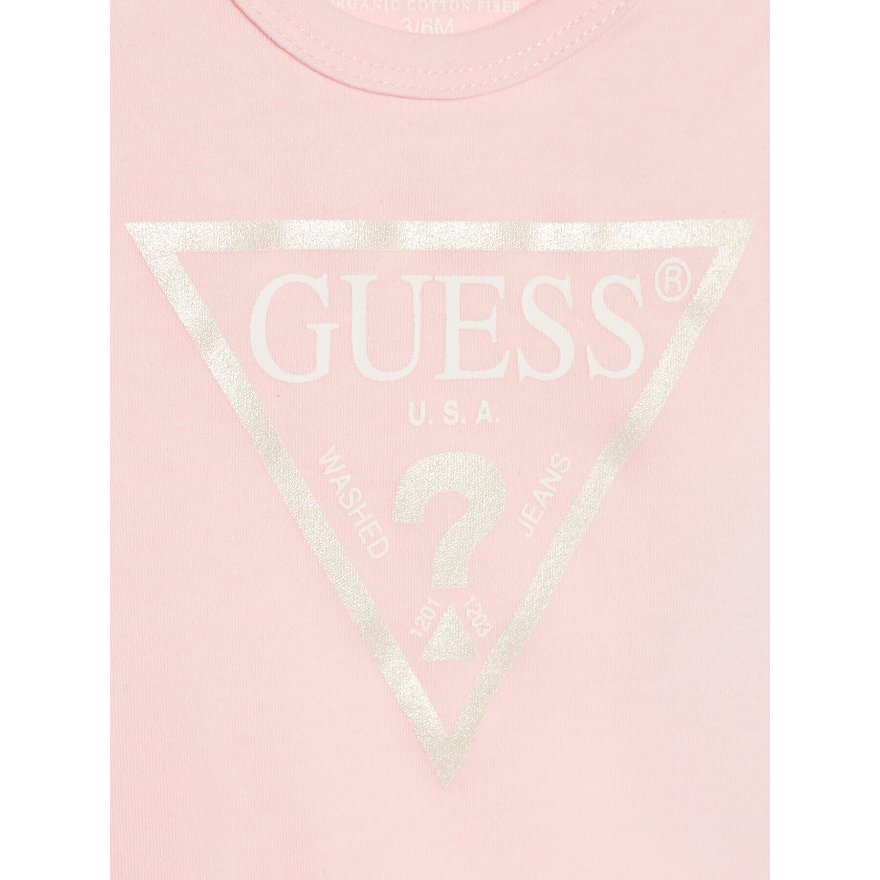 Guess Детско боди H1YW13 KA6W0 Син Regular Fit - Pepit.bg