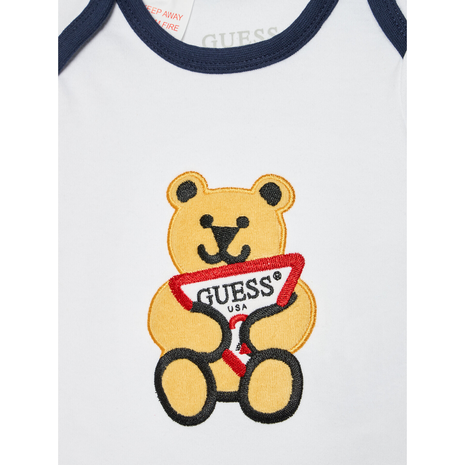 Guess Детско боди H2RW04 KA6W0 Бял - Pepit.bg