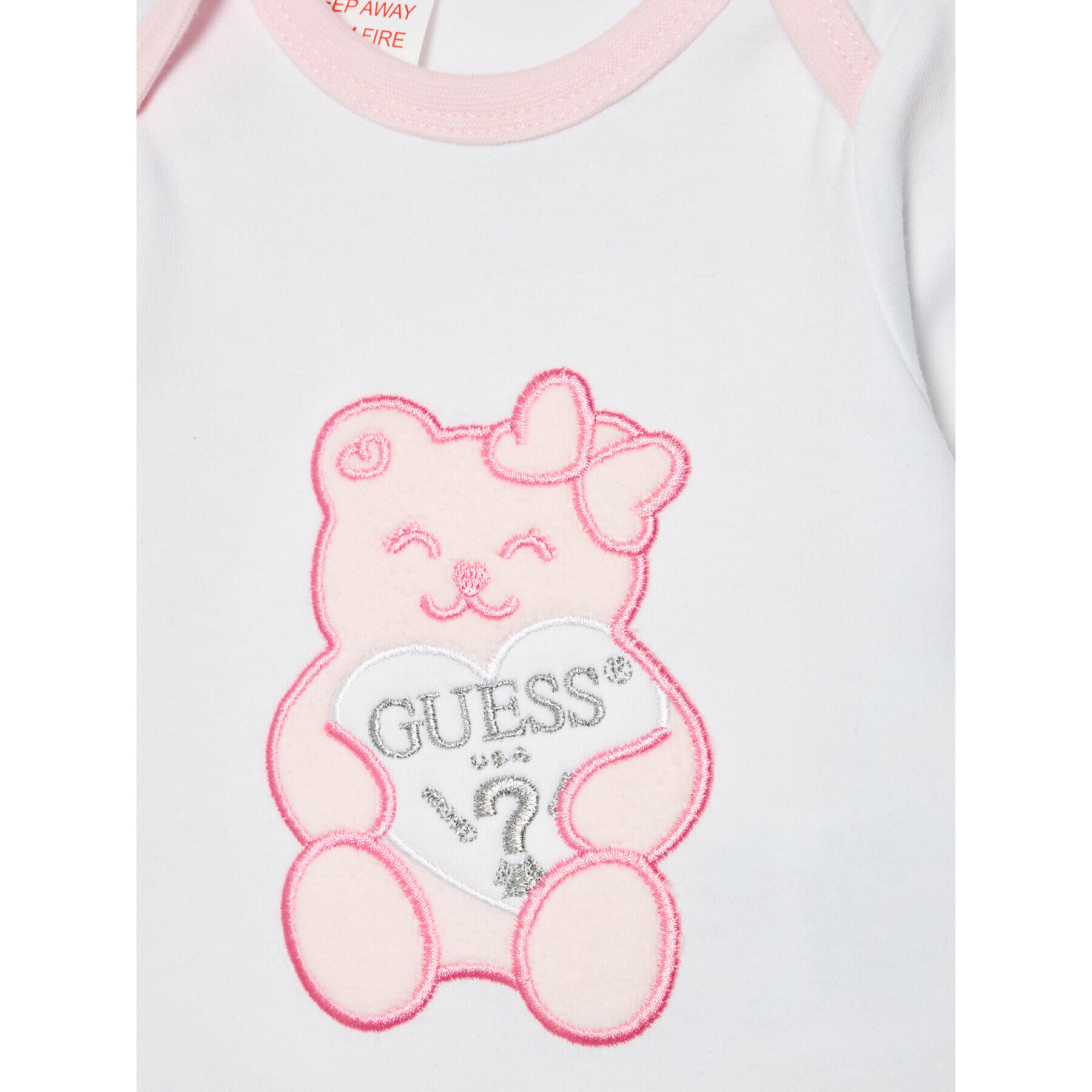 Guess Детско боди H2RW04 KA6W0 Бял - Pepit.bg