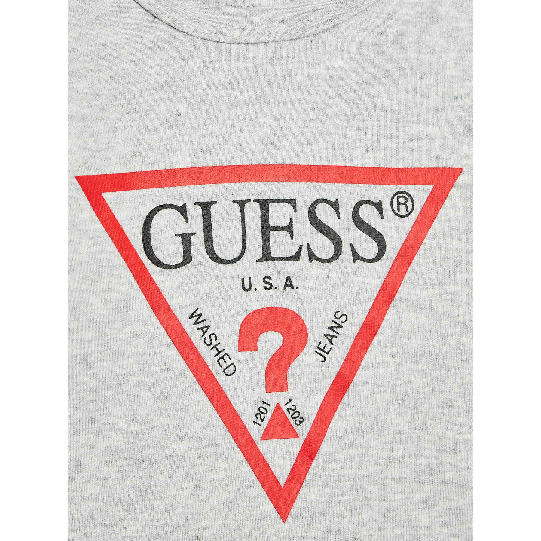 Guess Детско боди H2YW09 K8ML0 Сив Regular Fit - Pepit.bg