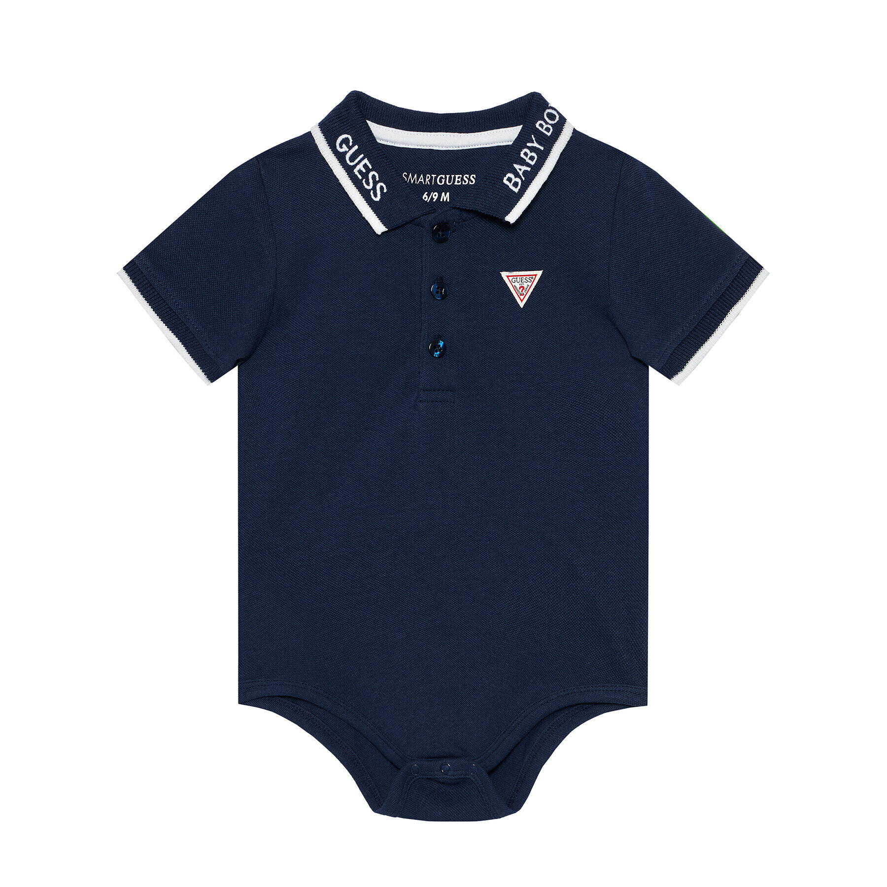Guess Детско боди P1RG13 KAFH0 Тъмносин Regular Fit - Pepit.bg