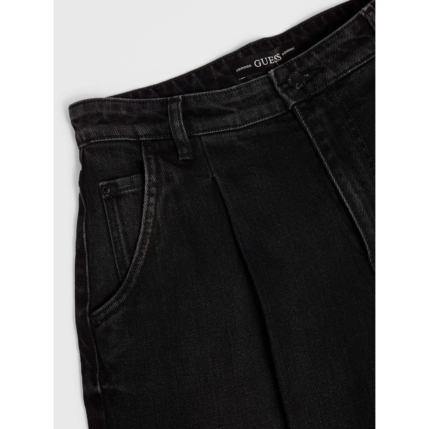 Guess Дънки Andrea W2BA29 D4QD1 Черен Relaxed Fit - Pepit.bg