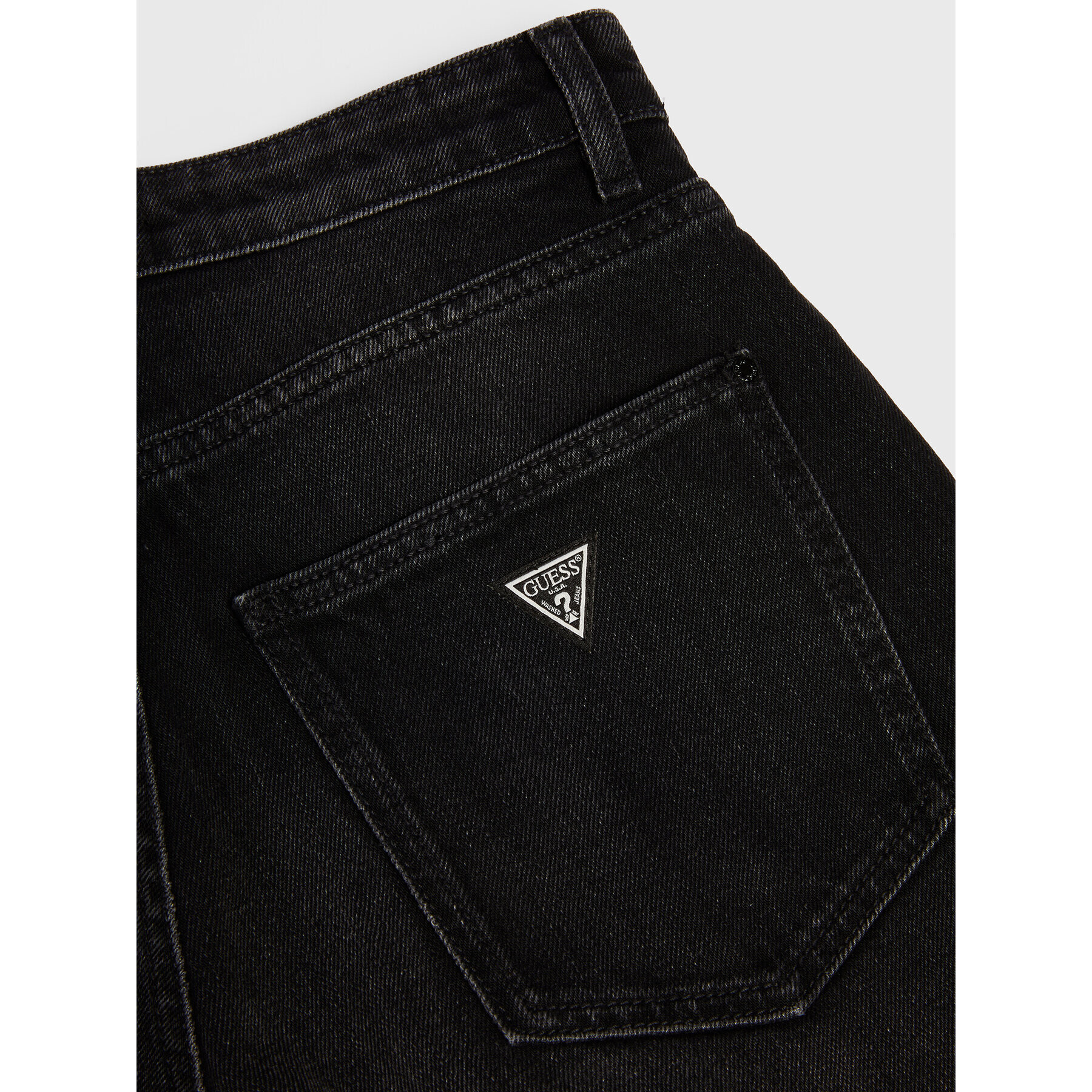 Guess Дънки Andrea W2BA29 D4QD1 Черен Relaxed Fit - Pepit.bg