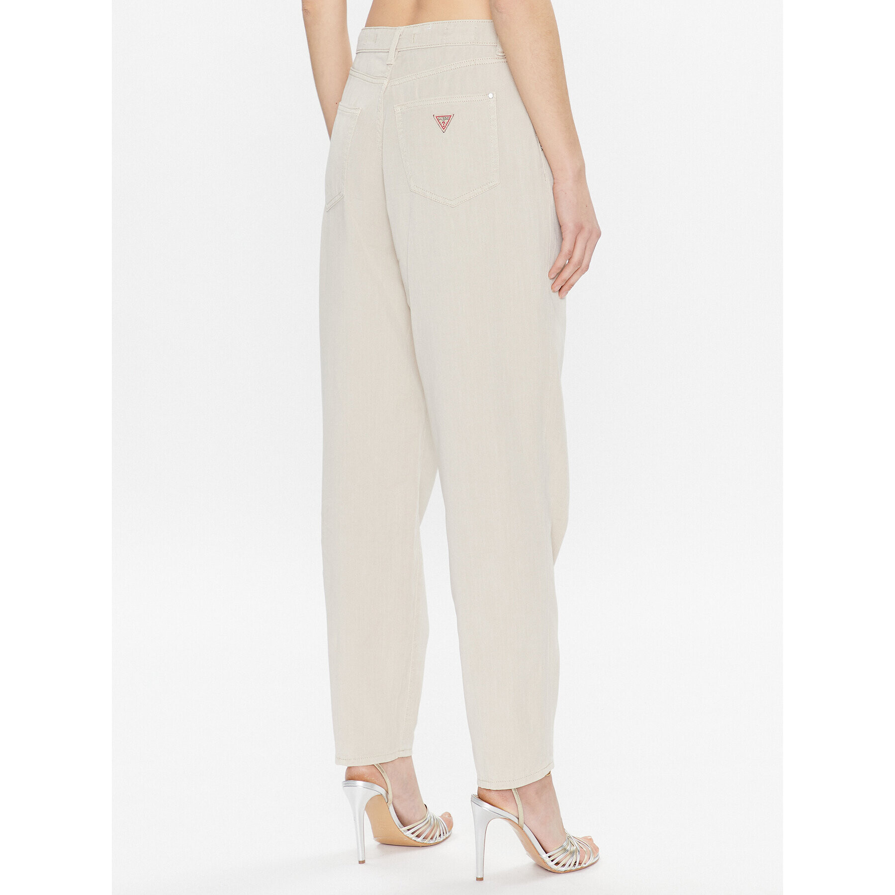 Guess Дънки Andrea W3GA29 WFD53 Бежов Loose Fit - Pepit.bg