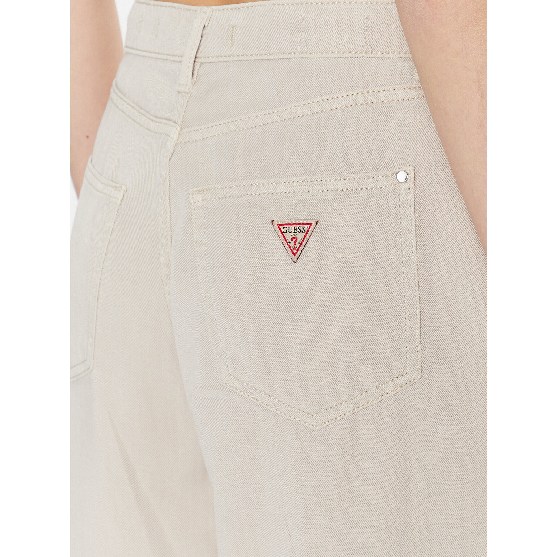 Guess Дънки Andrea W3GA29 WFD53 Бежов Loose Fit - Pepit.bg