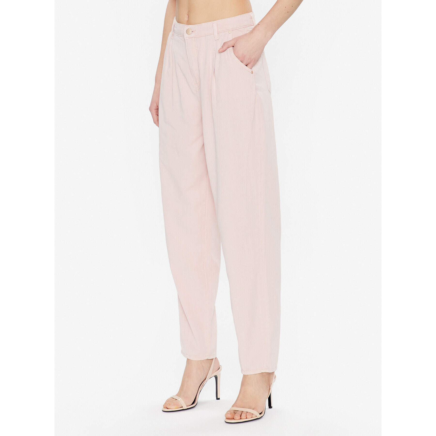 Guess Дънки Andrea W3GA29 WFD53 Розов Loose Fit - Pepit.bg
