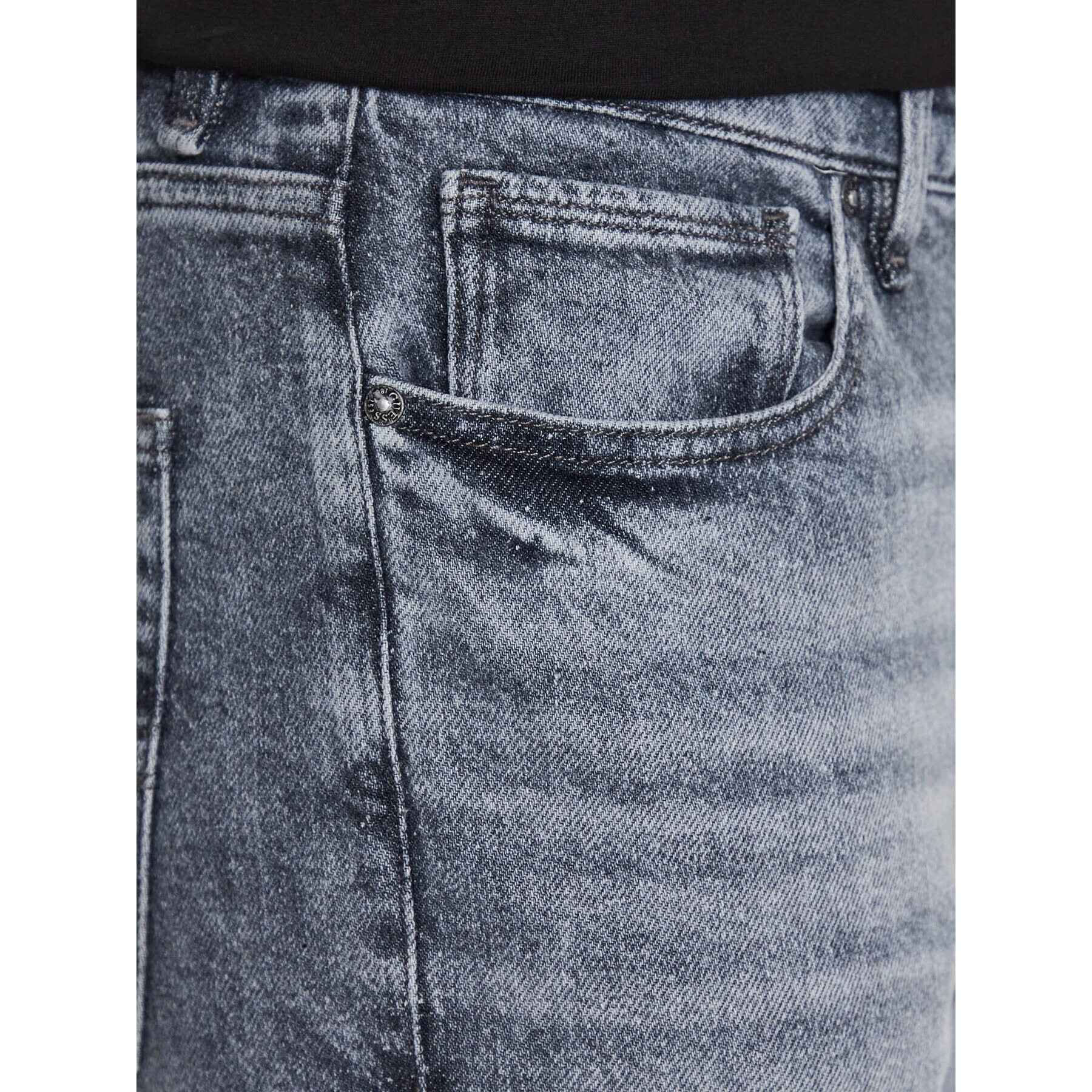 Guess Дънки Angels M3YAN2 D5261 Син Slim Fit - Pepit.bg