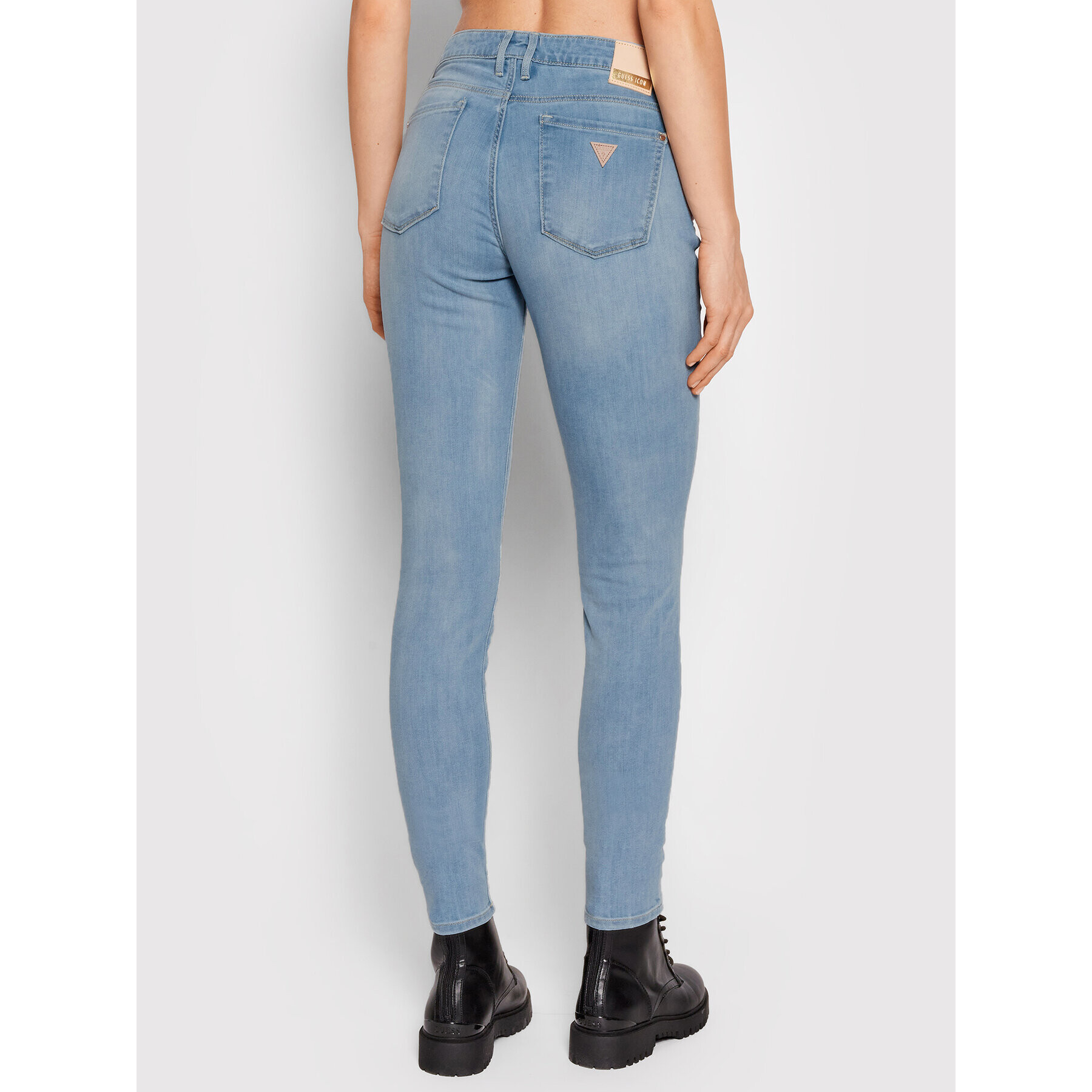 Guess Дънки Annette W2GA99 D4K94 Син Skinny Fit - Pepit.bg