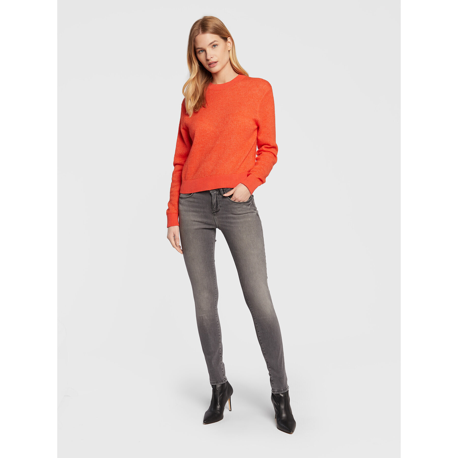 Guess Дънки Annette W2YA99 D4PZ2 Сив Skinny Fit - Pepit.bg