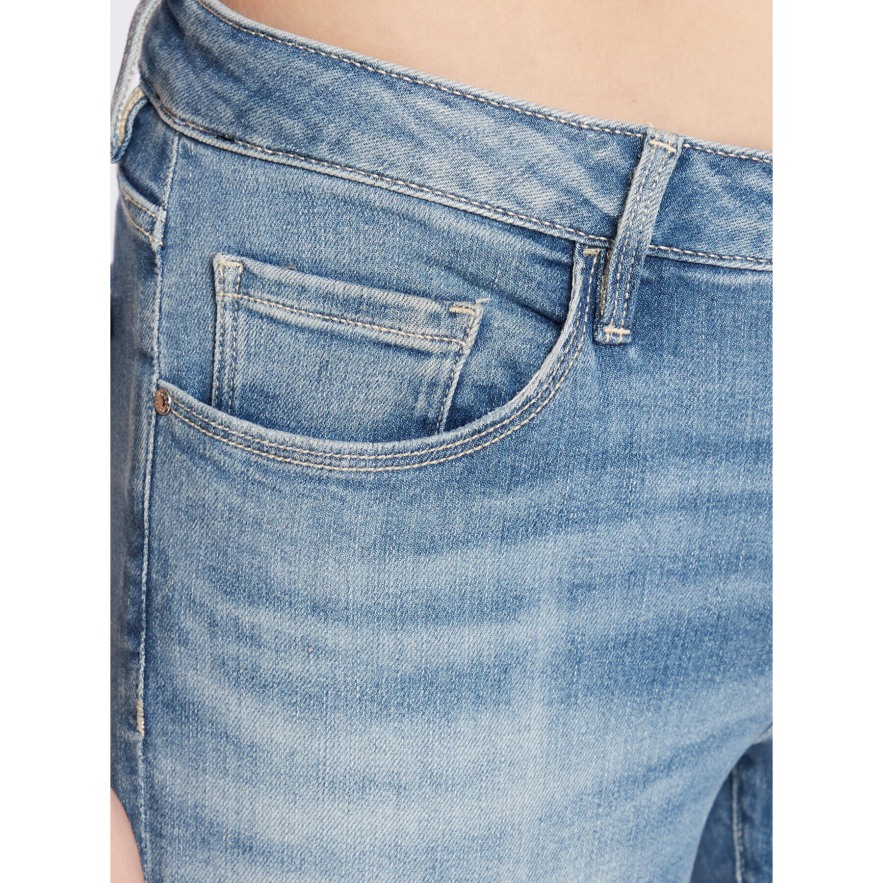 Guess Дънки Annette W2YA99 D4Q01 Син Skinny Fit - Pepit.bg
