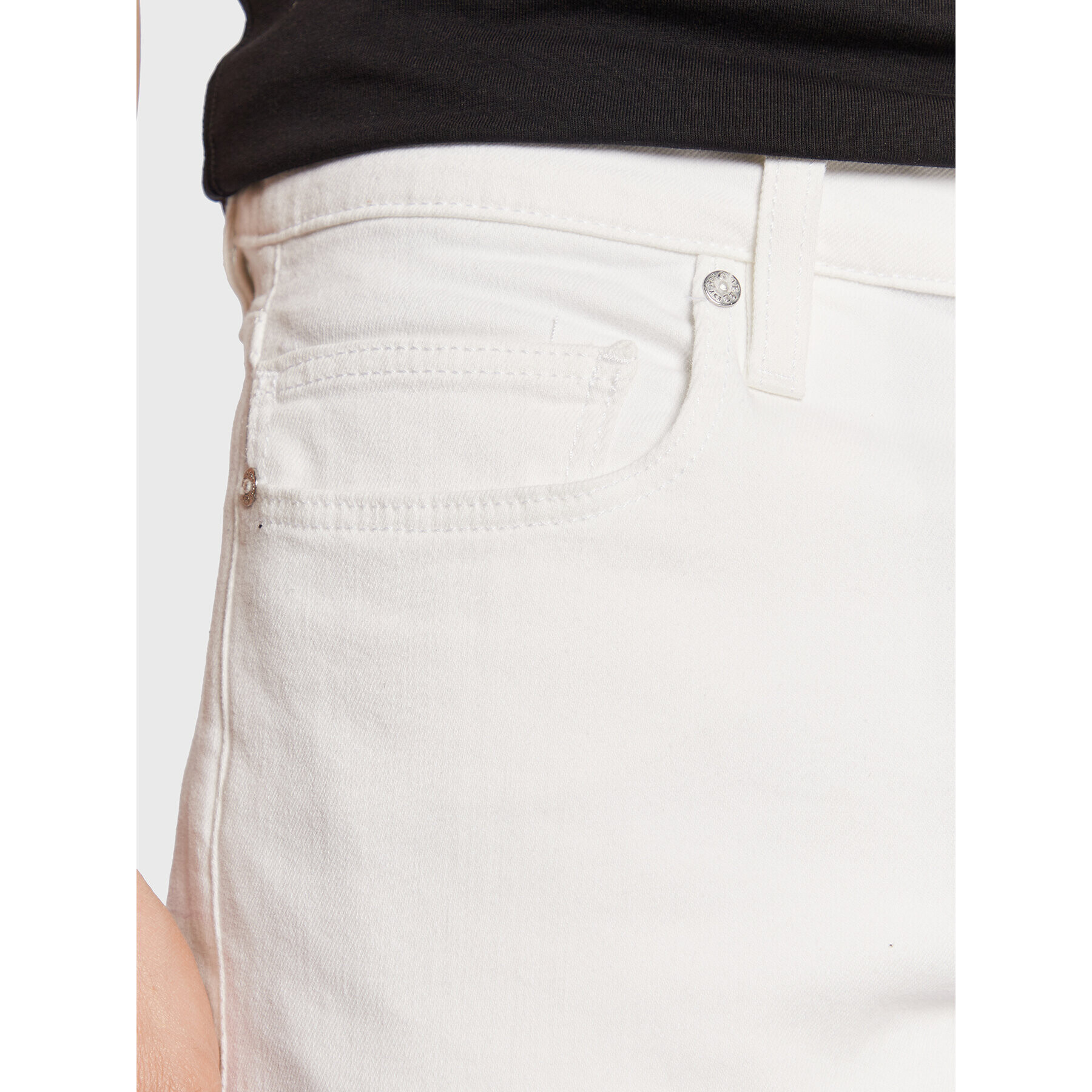 Guess Дънки Chris M3GA27 D4Z91 Бял Skinny Fit - Pepit.bg