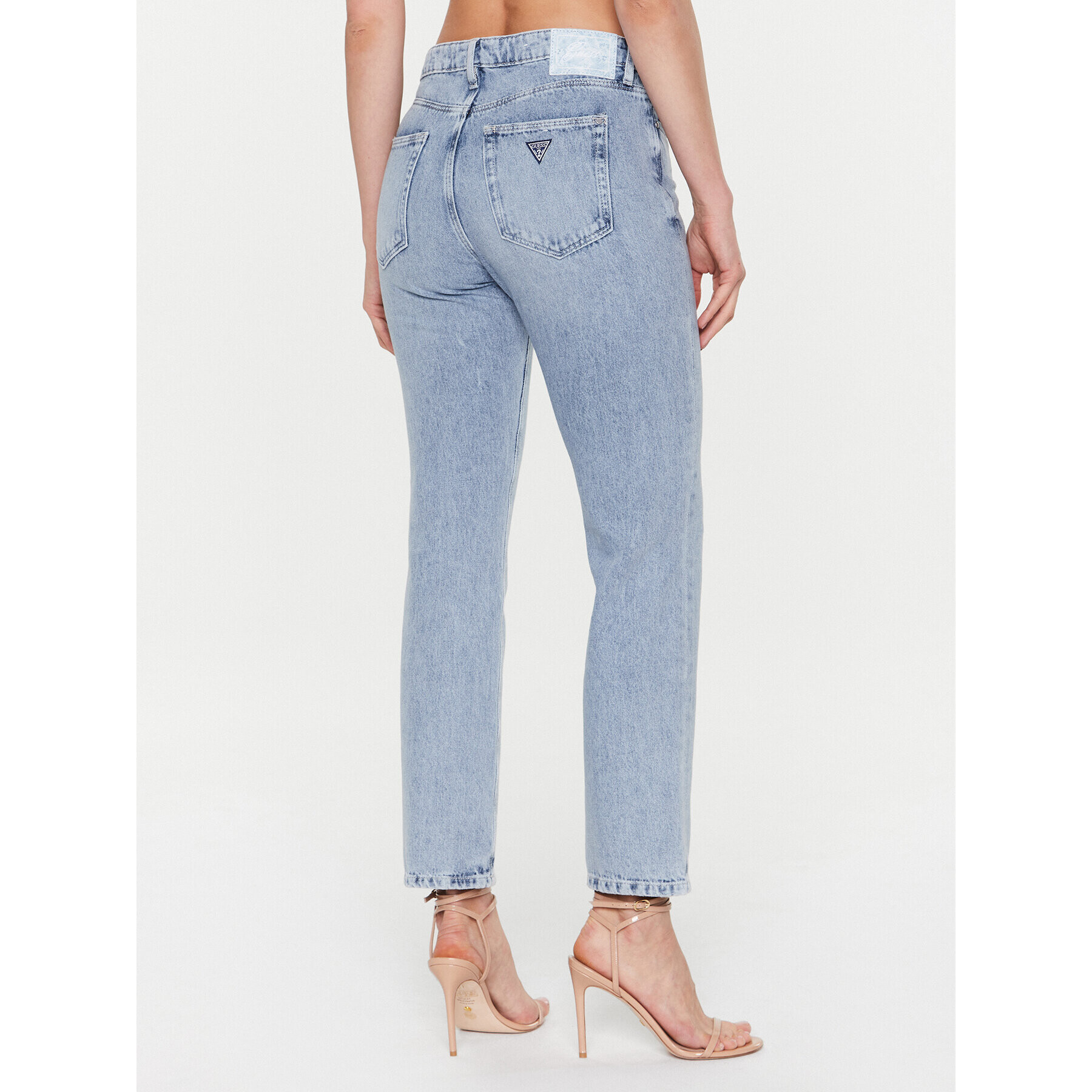 Guess Дънки Girly W3GA16 D4VI5 Син Slim Fit - Pepit.bg