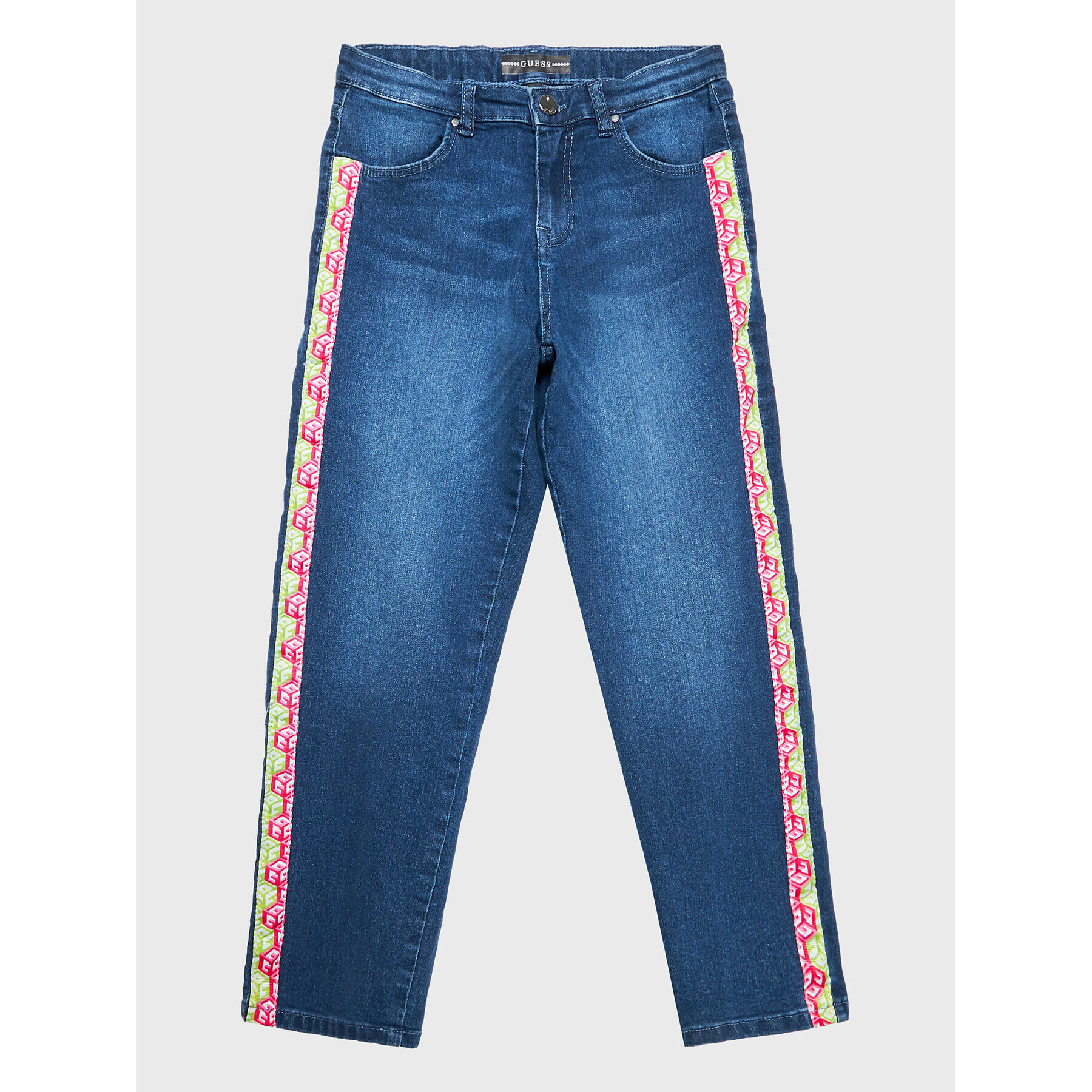 Guess Дънки J2BA08 D4UM0 Тъмносин Regular Fit - Pepit.bg