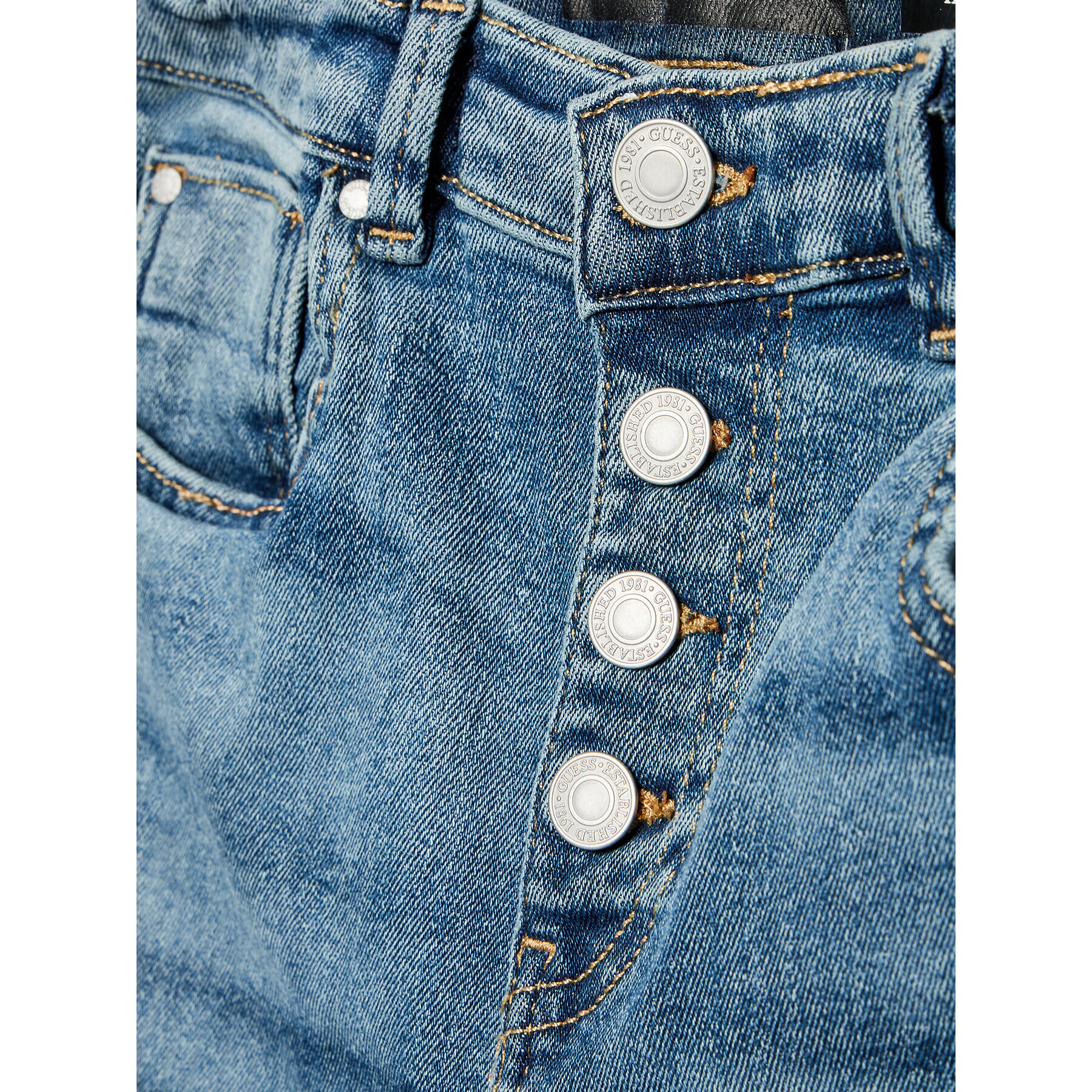 Guess Дънки J2GA13 D4OQ0 Син Skinny Fit - Pepit.bg