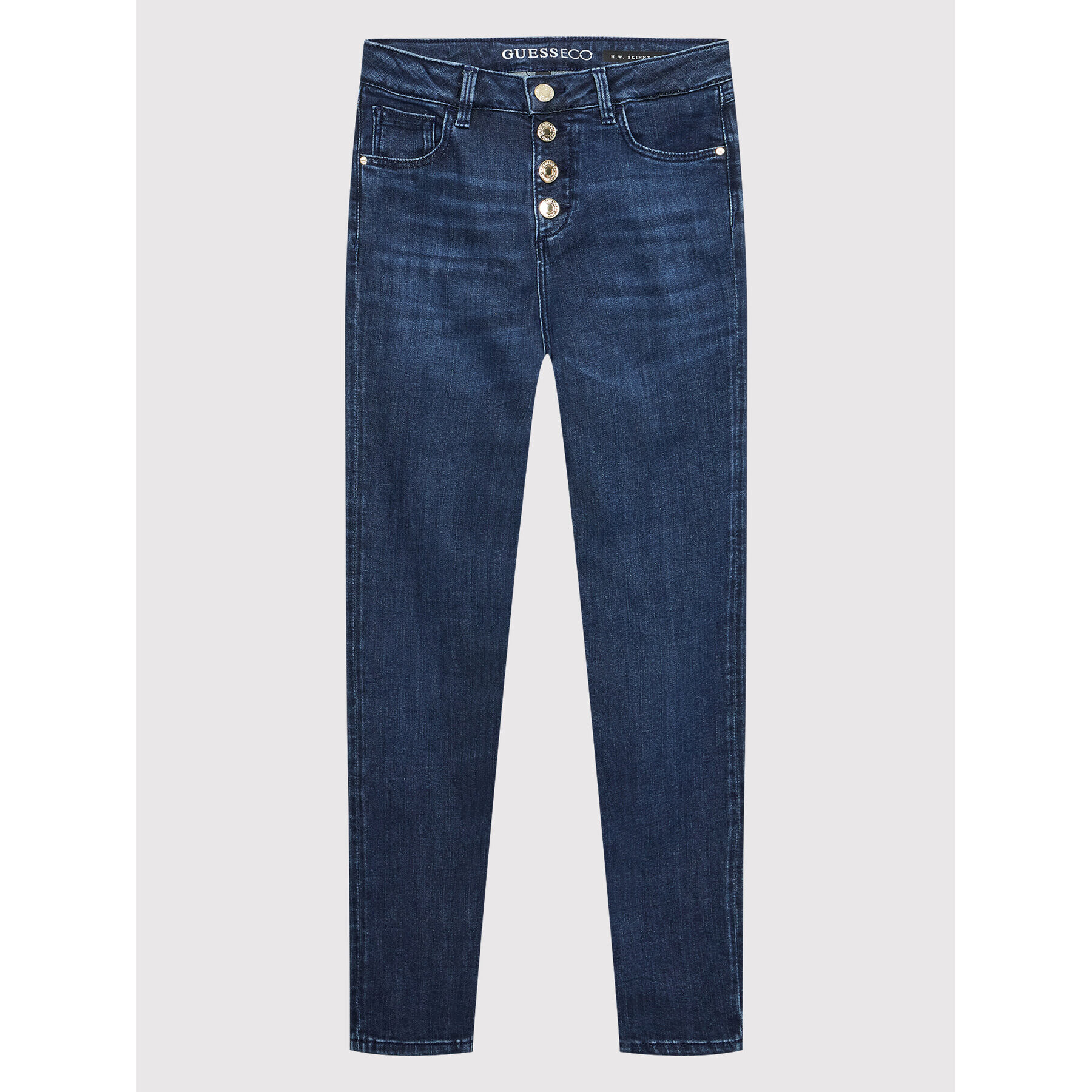 Guess Дънки J2YA17 D4PL1 Тъмносин Skinny Fit - Pepit.bg