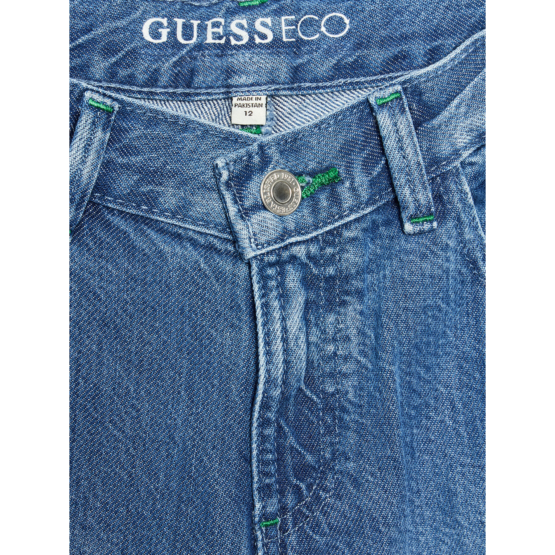 Guess Дънки J3GA02 D4MU2 Син Regular Fit - Pepit.bg