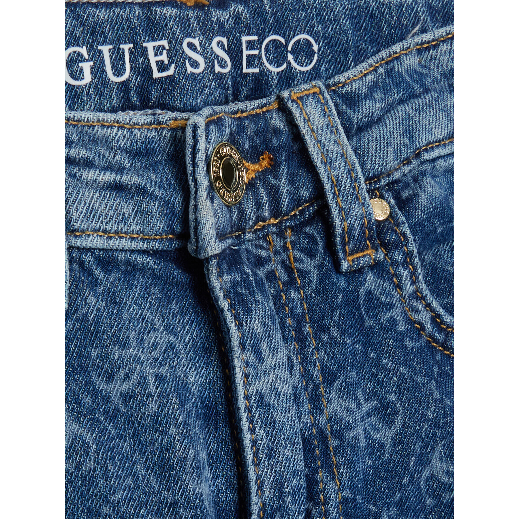 Guess Дънки J3GA15 D4WF0 Син Relaxed Fit - Pepit.bg