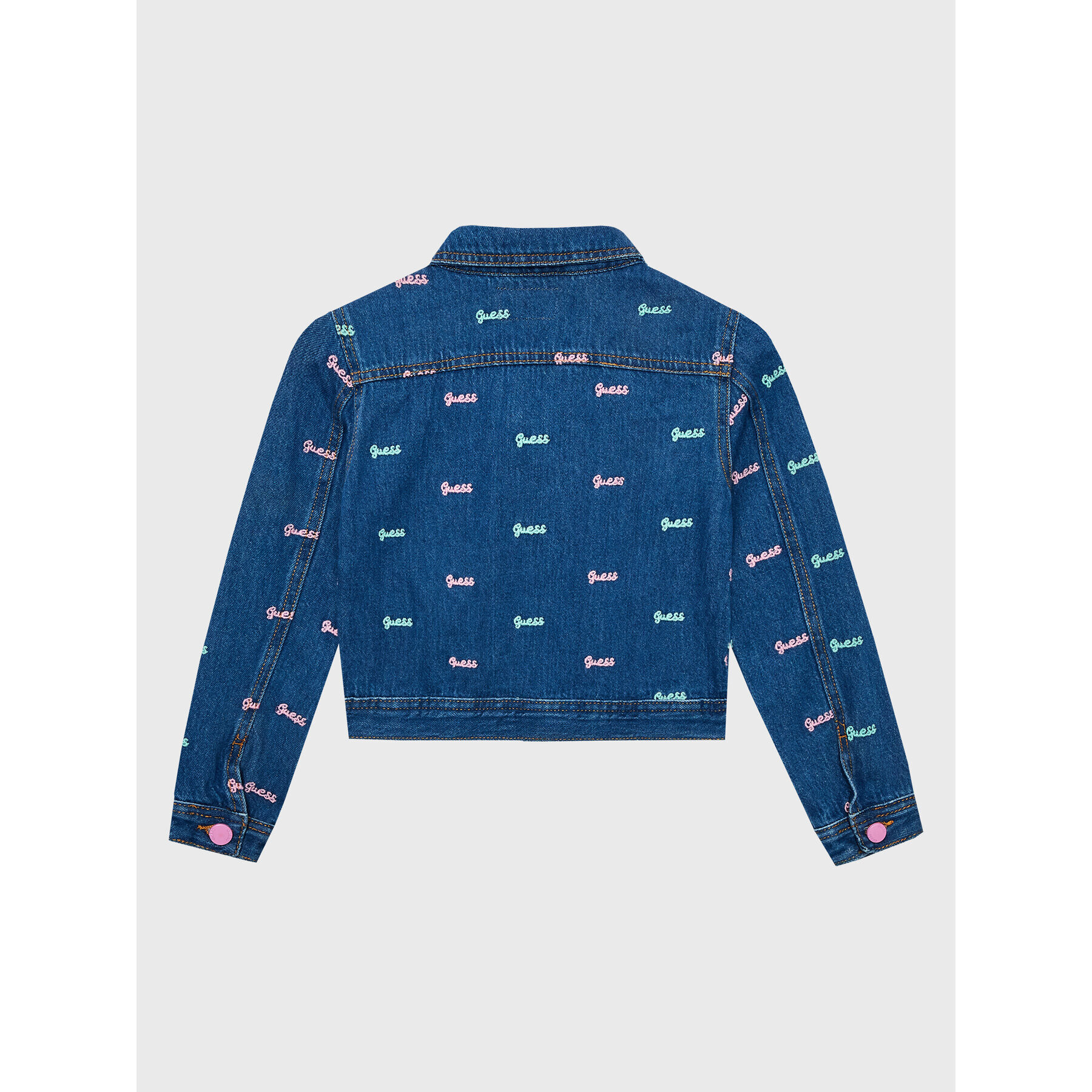 Guess Дънково яке J3RL07 D4YA0 Син Regular Fit - Pepit.bg