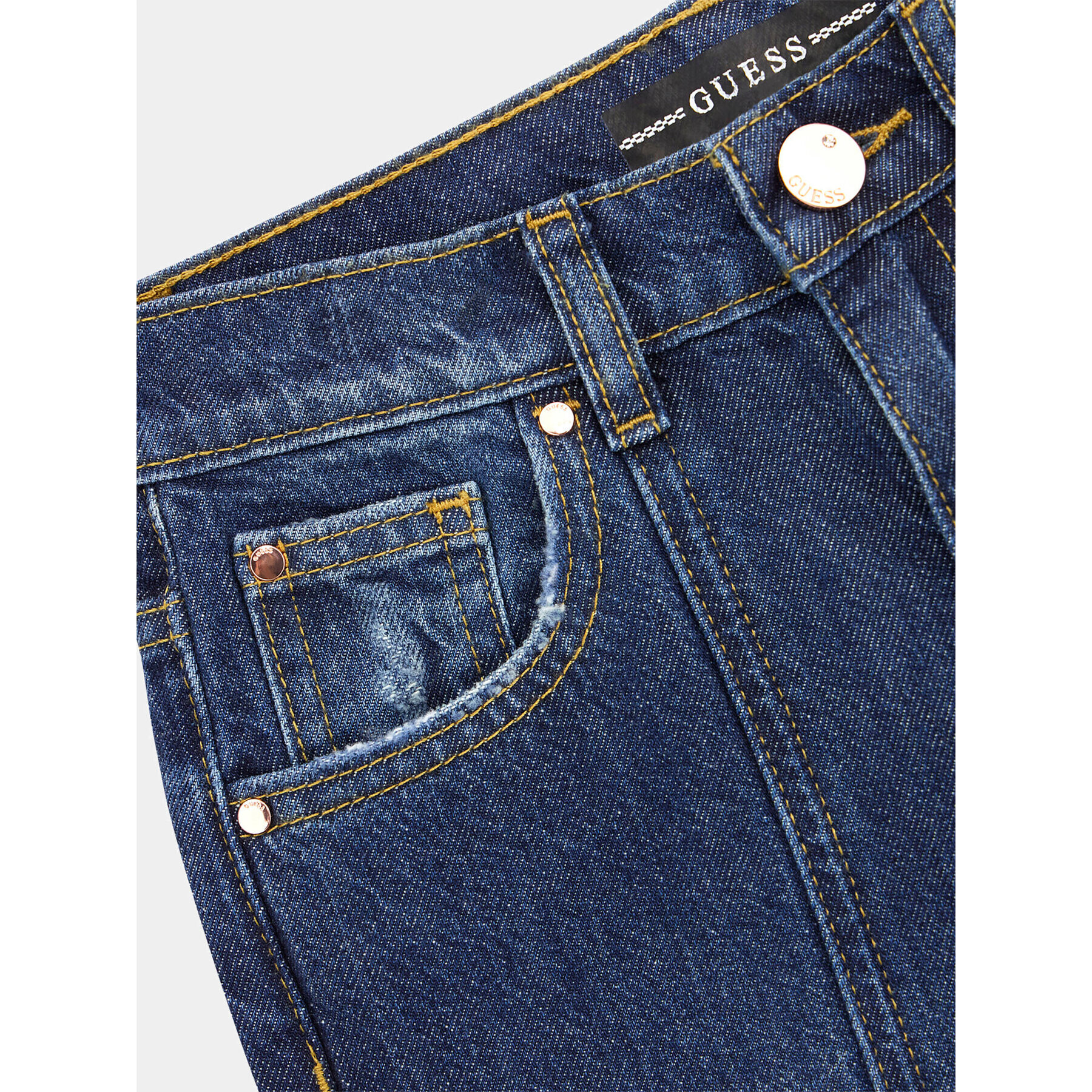Guess Дънки J4RA07 D45E0 Син Relaxed Fit - Pepit.bg