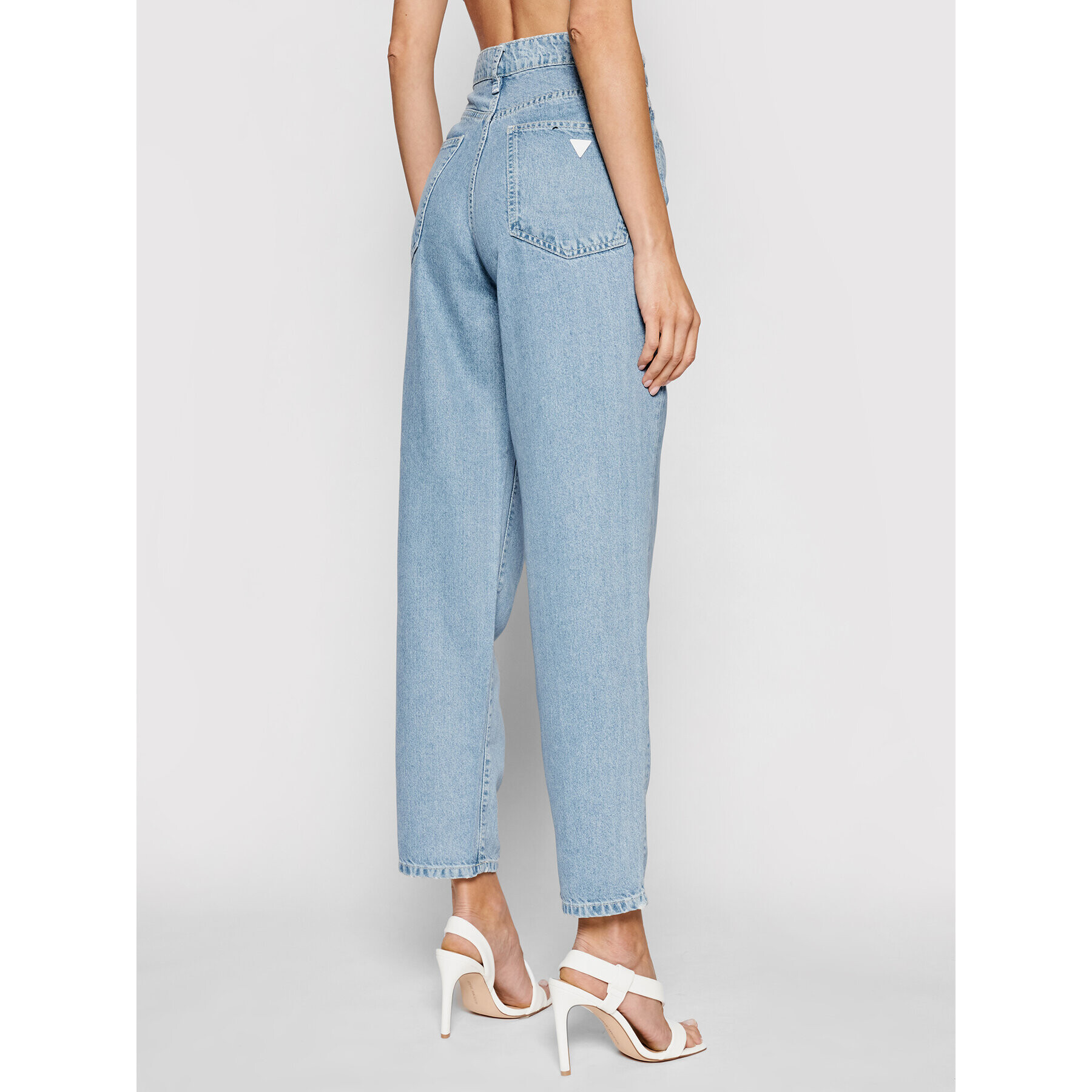 Guess Дънки Jacqueline W02A53 D3LI3 Син Relaxed Fit - Pepit.bg