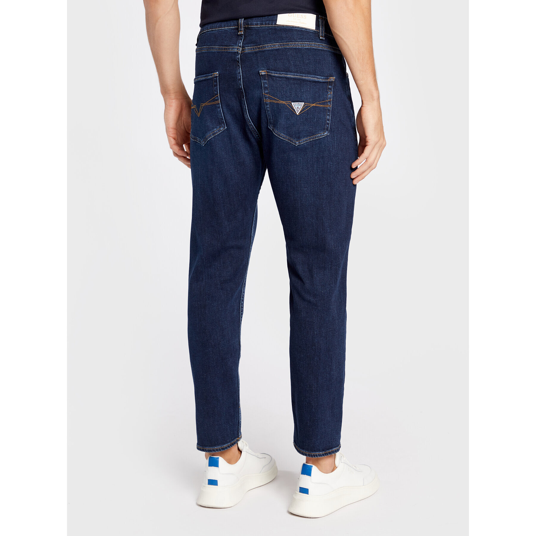 Guess Дънки James M2BA14 D4U51 Тъмносин Regular Fit - Pepit.bg