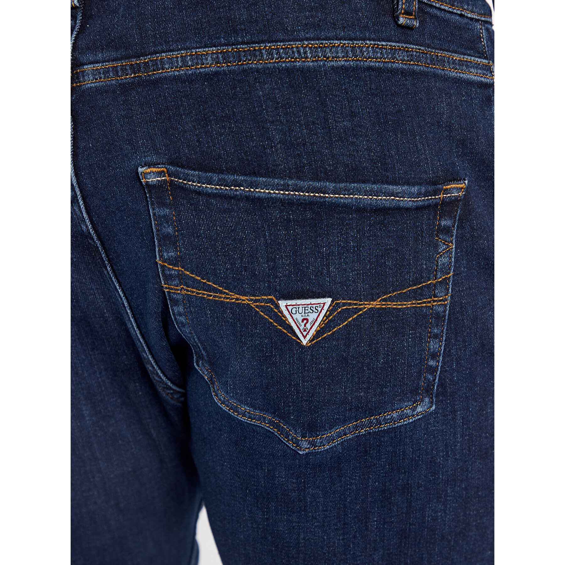 Guess Дънки James M2BA14 D4U51 Тъмносин Regular Fit - Pepit.bg