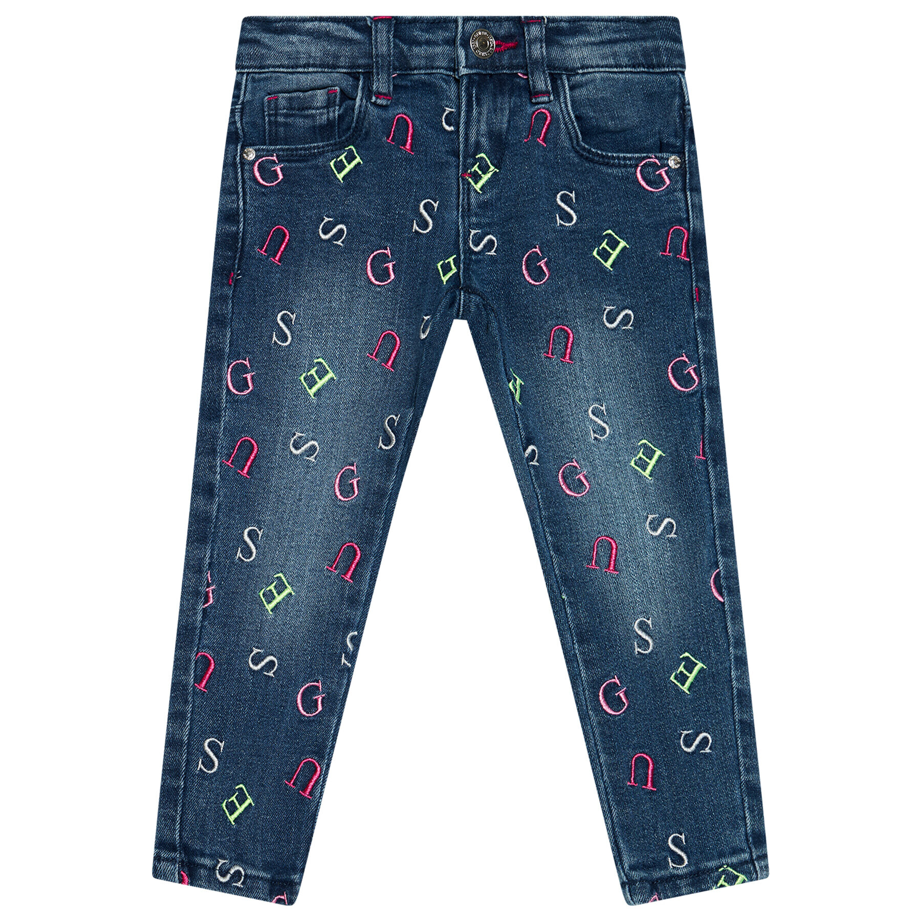 Guess Дънки K1YA03 D4G60 Син Skinny Fit - Pepit.bg