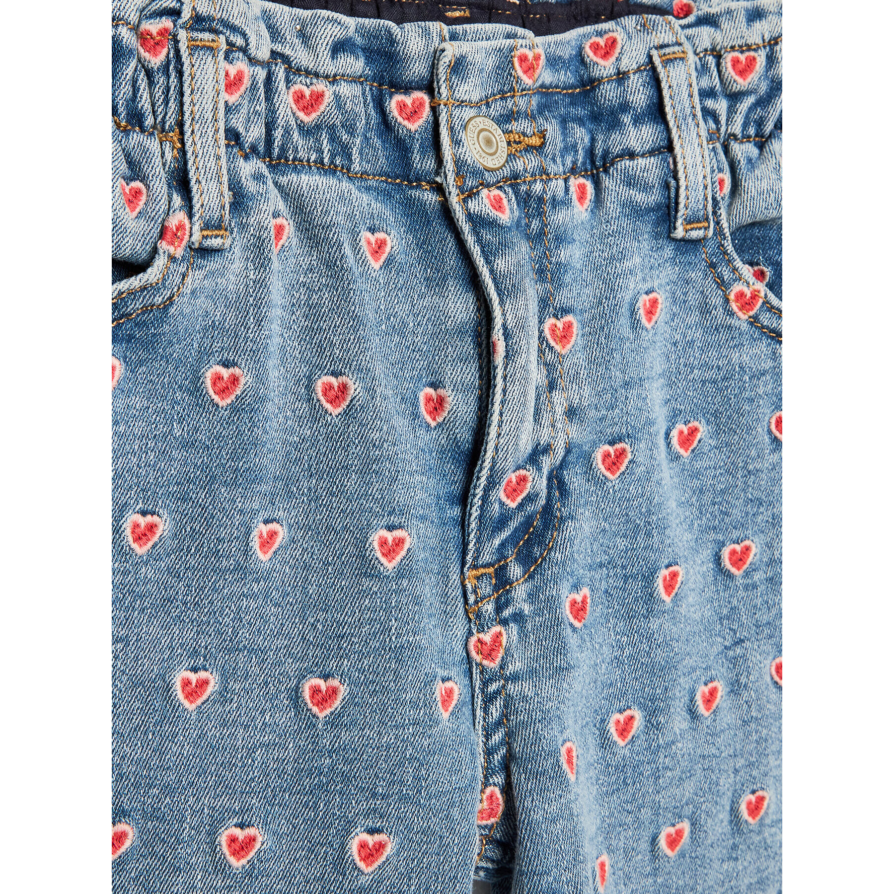 Guess Дънки K3GA04 D4OQ0 Син Relaxed Fit - Pepit.bg