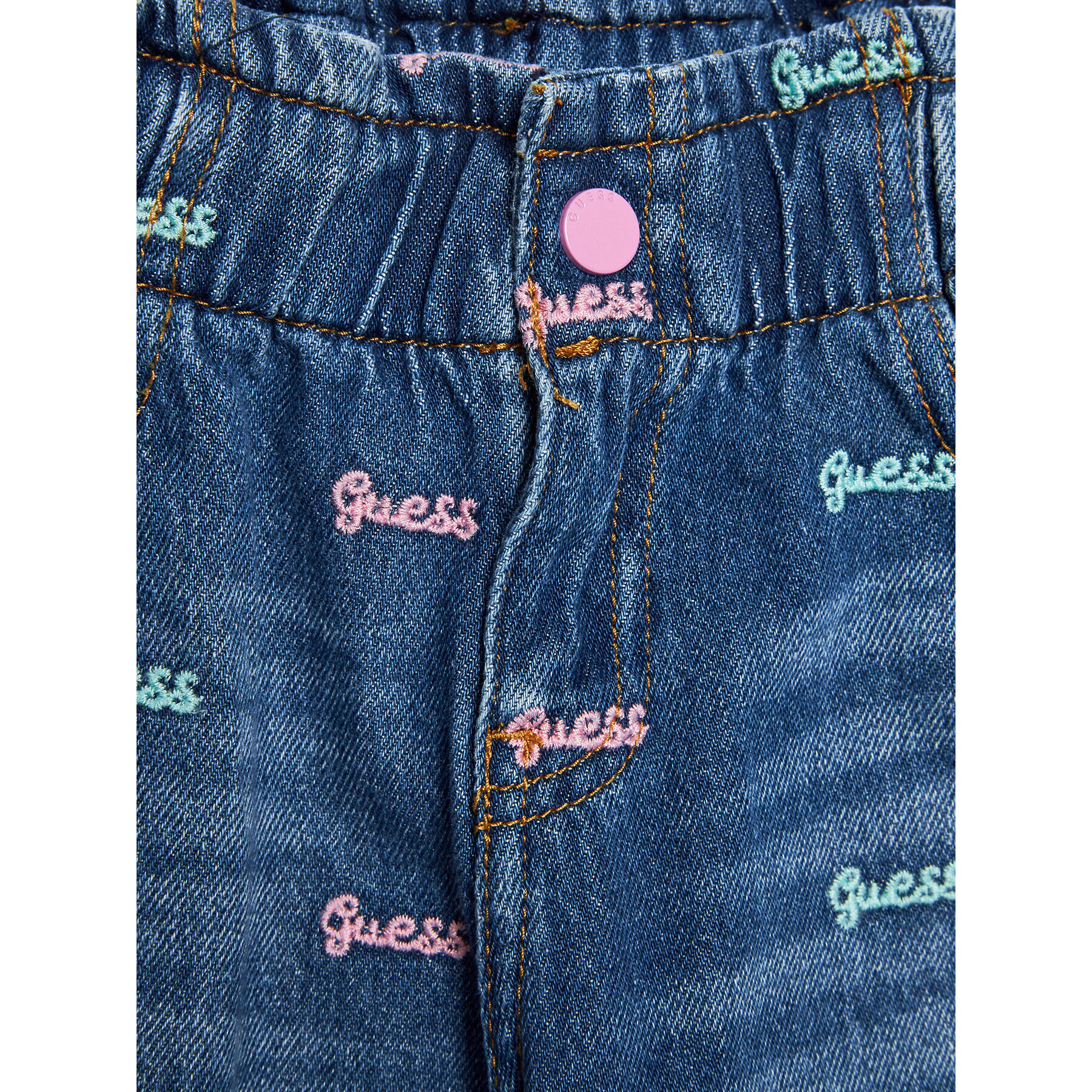 Guess Дънки K3RA04 D4YA0 Син Relaxed Fit - Pepit.bg