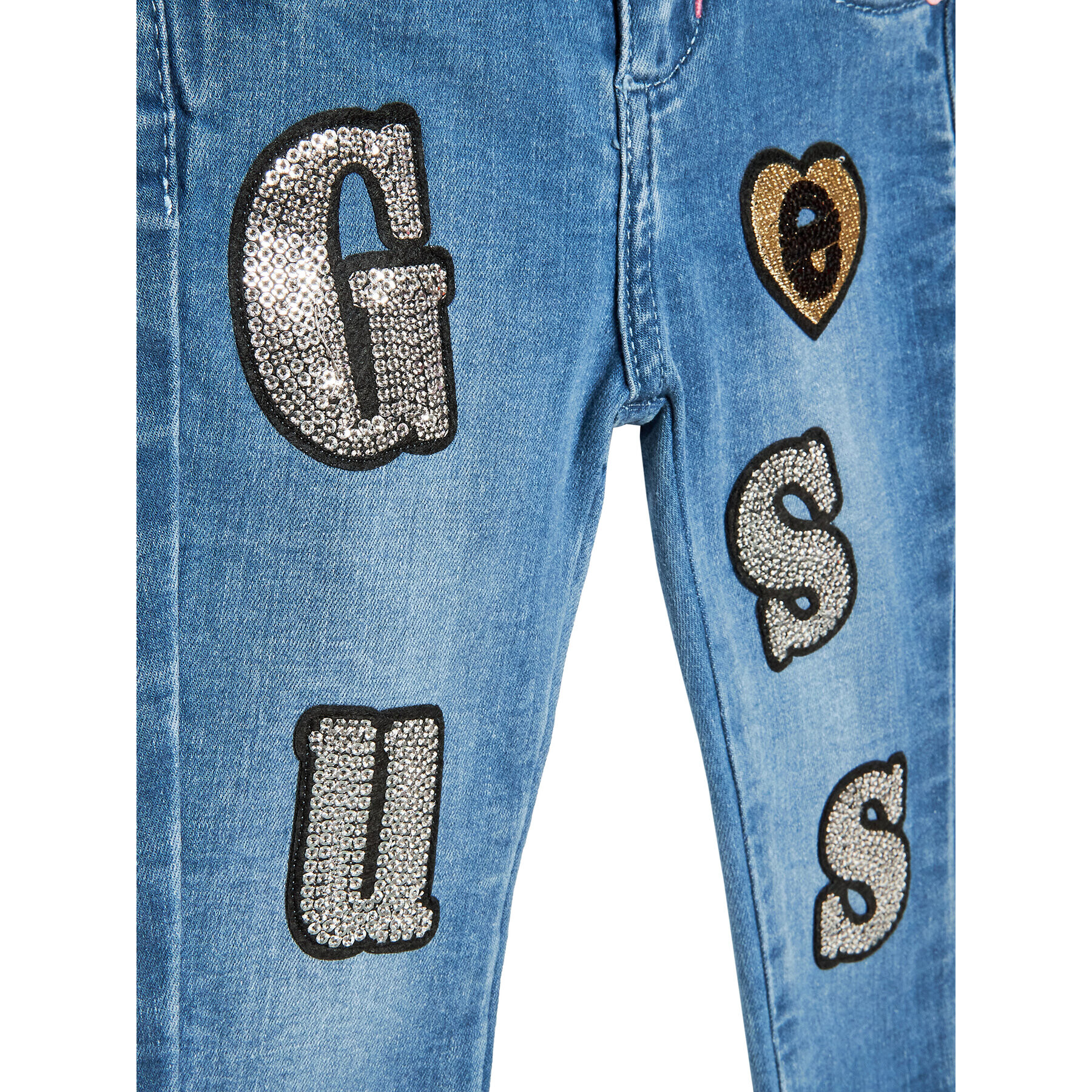 Guess Дънки K3RA05 D4CA0 Син Slim Fit - Pepit.bg