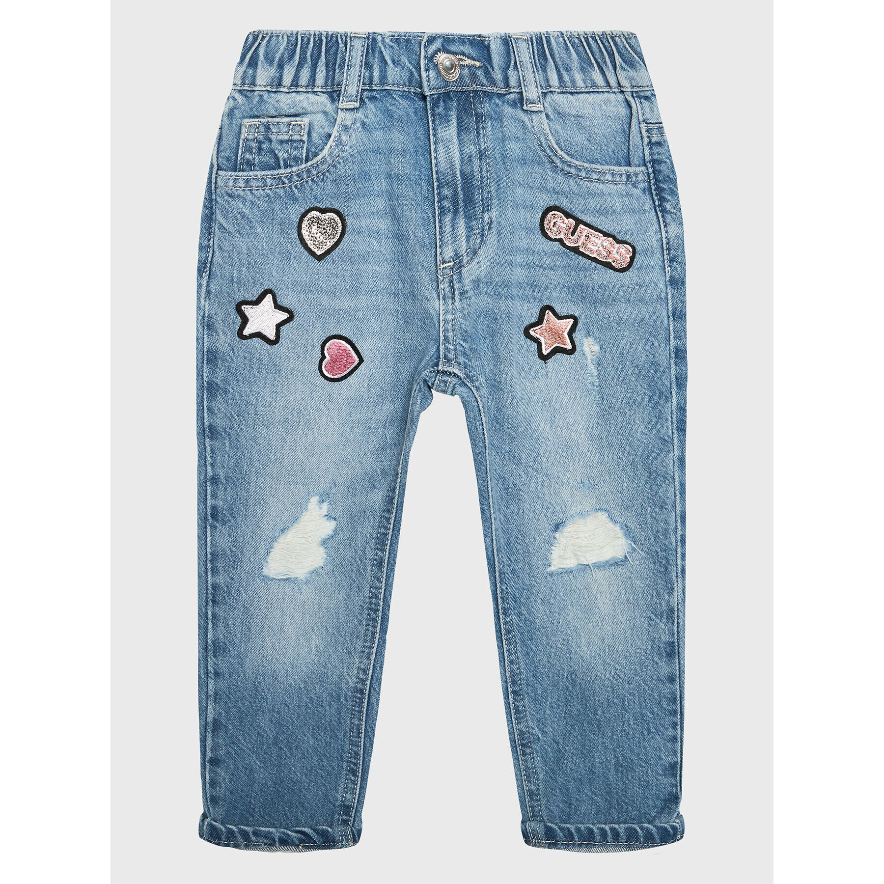 Guess Дънки K3RA06 D45E0 Син Regular Fit - Pepit.bg