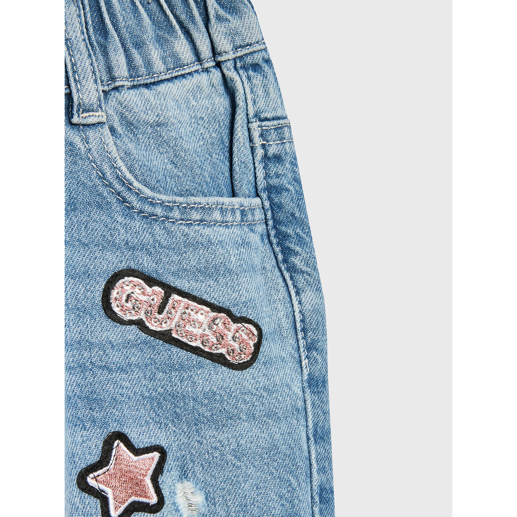 Guess Дънки K3RA06 D45E0 Син Regular Fit - Pepit.bg